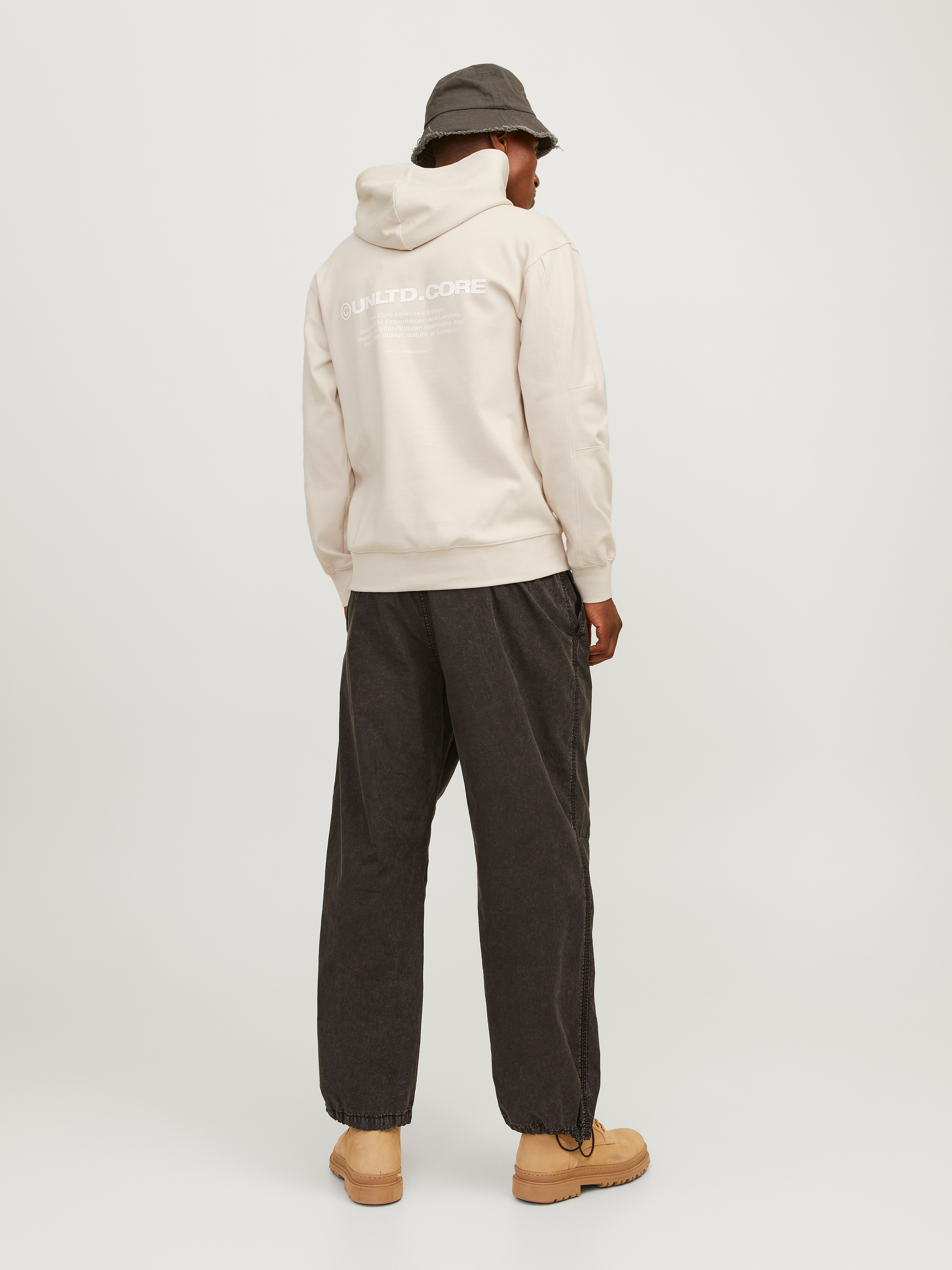Jack & Jones Kapuzensweatshirt »JCOAERO PRINT SWEAT HOOD NOOS«