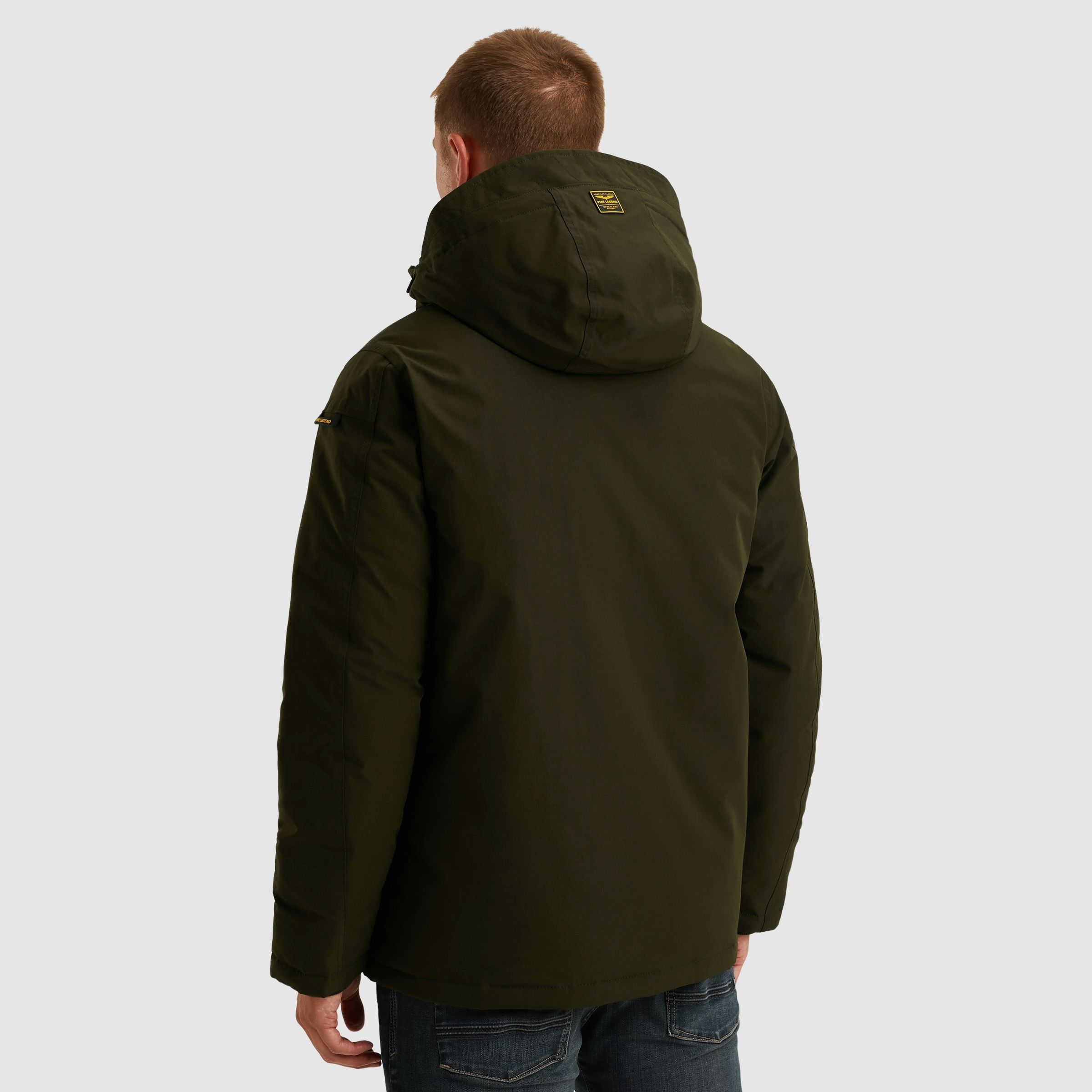 PME LEGEND Winterjacke mit Kapuze Taschen mit Reißverschluss