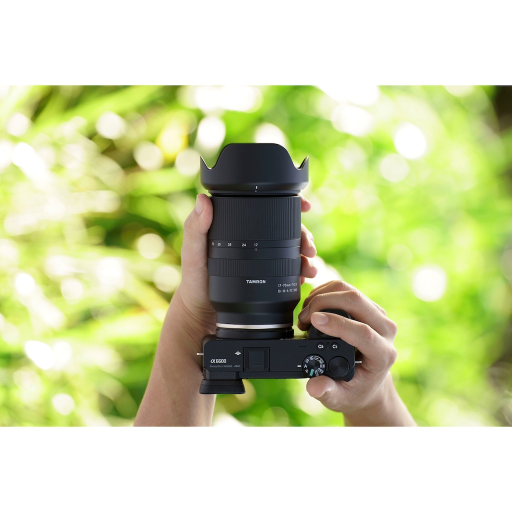 Tamron Zoomobjektiv »AF 17-70mm F/2.8 Di III-A VC RXD (für SONY APS-C CSC)«