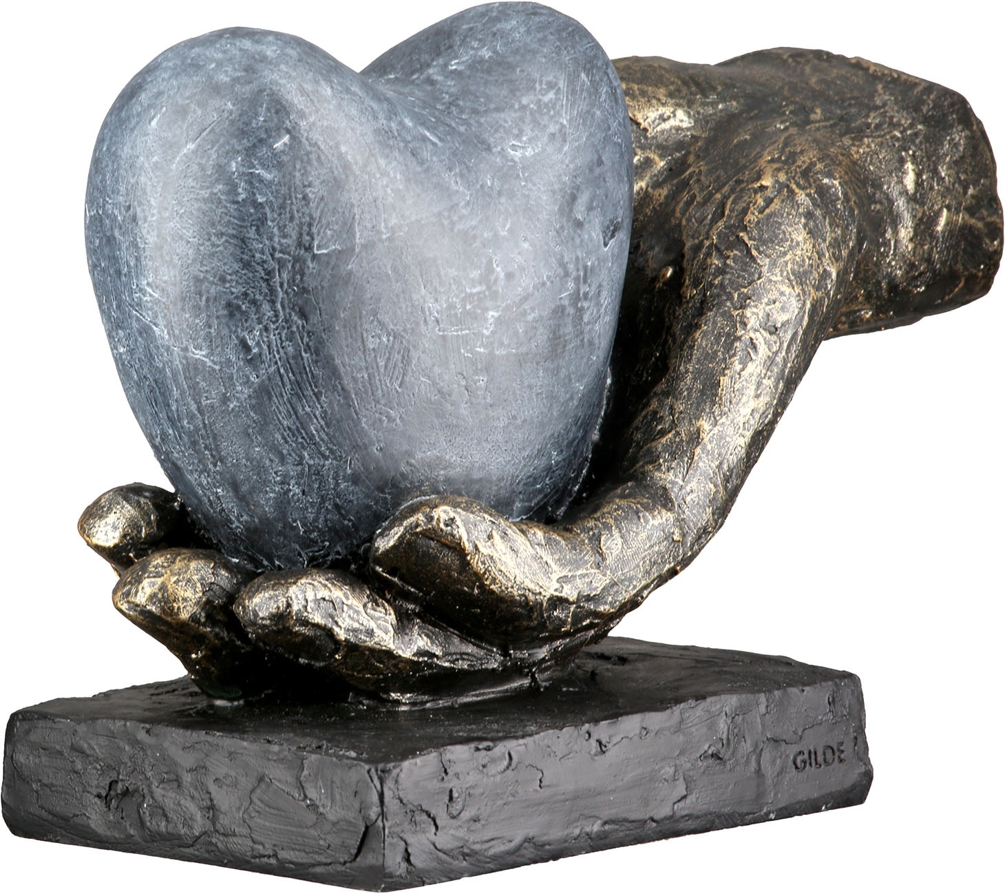 GILDE Skulptur »Skulptur Heart in your Hand«