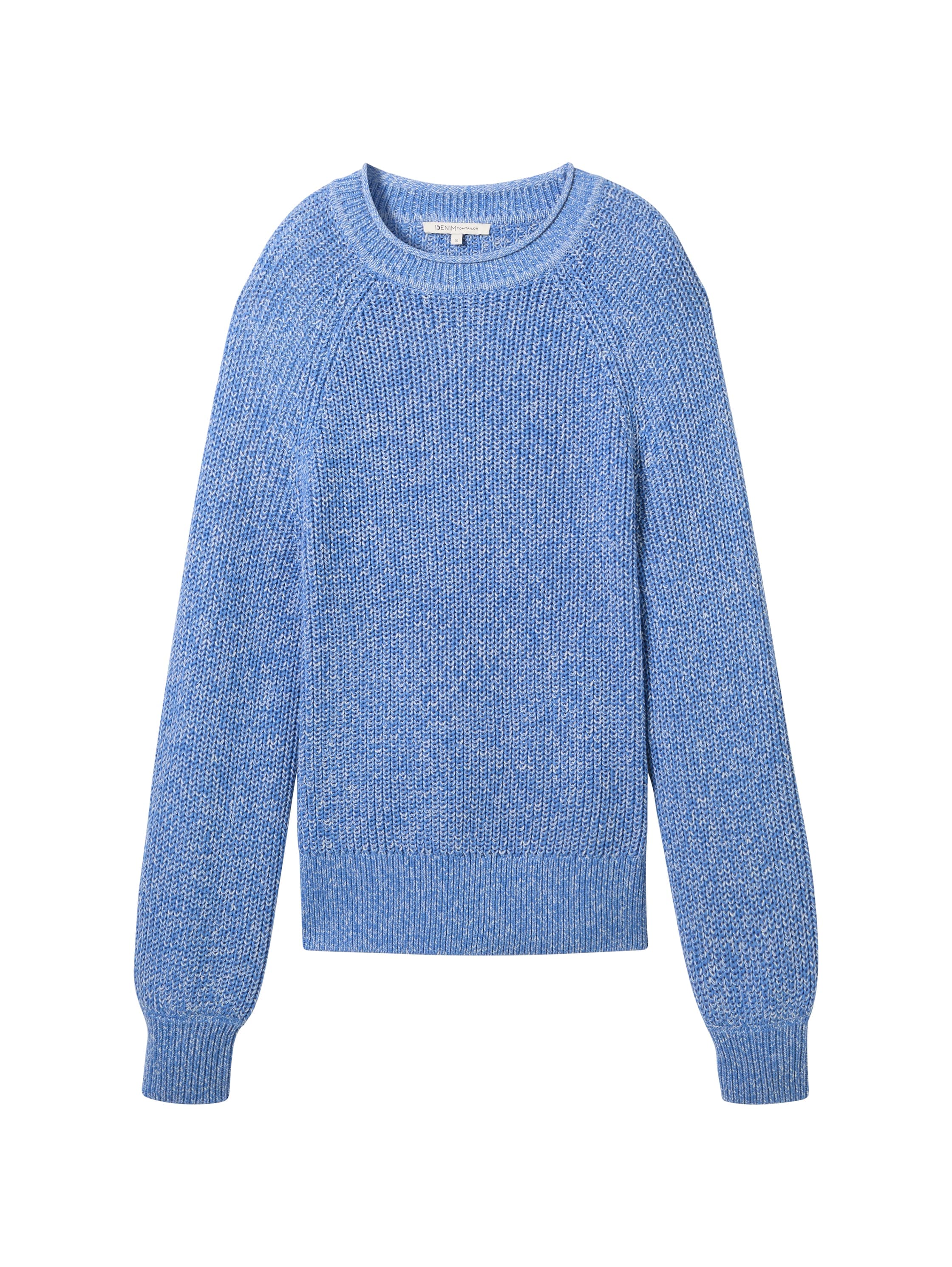 TOM TAILOR Denim Strickpullover, mit Strick-Struktur