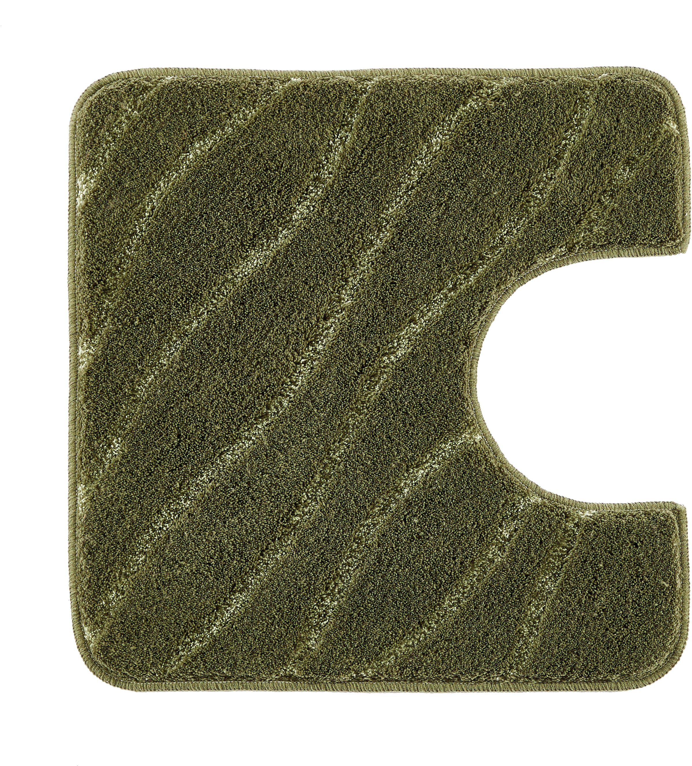 Kleine Wolke Badematte »Tram« Höhe 20 mm rutschhemmend beschichtet fußbodenheizungsgeeignet modernes Wellen Design, Hoch-Tief Effekt