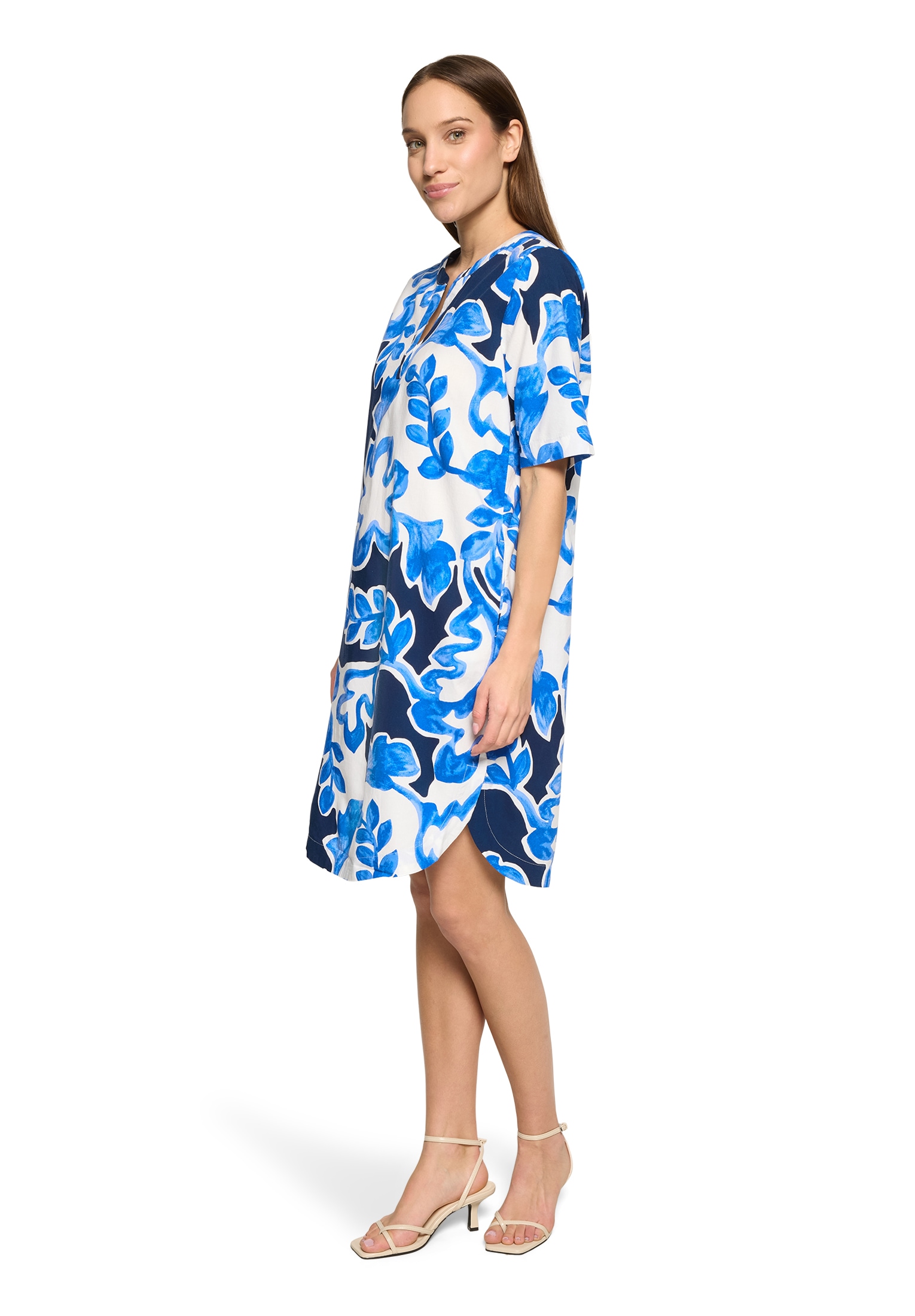 Betty&Co Hemdblusenkleid »Hemdblusenkleid mit Print«