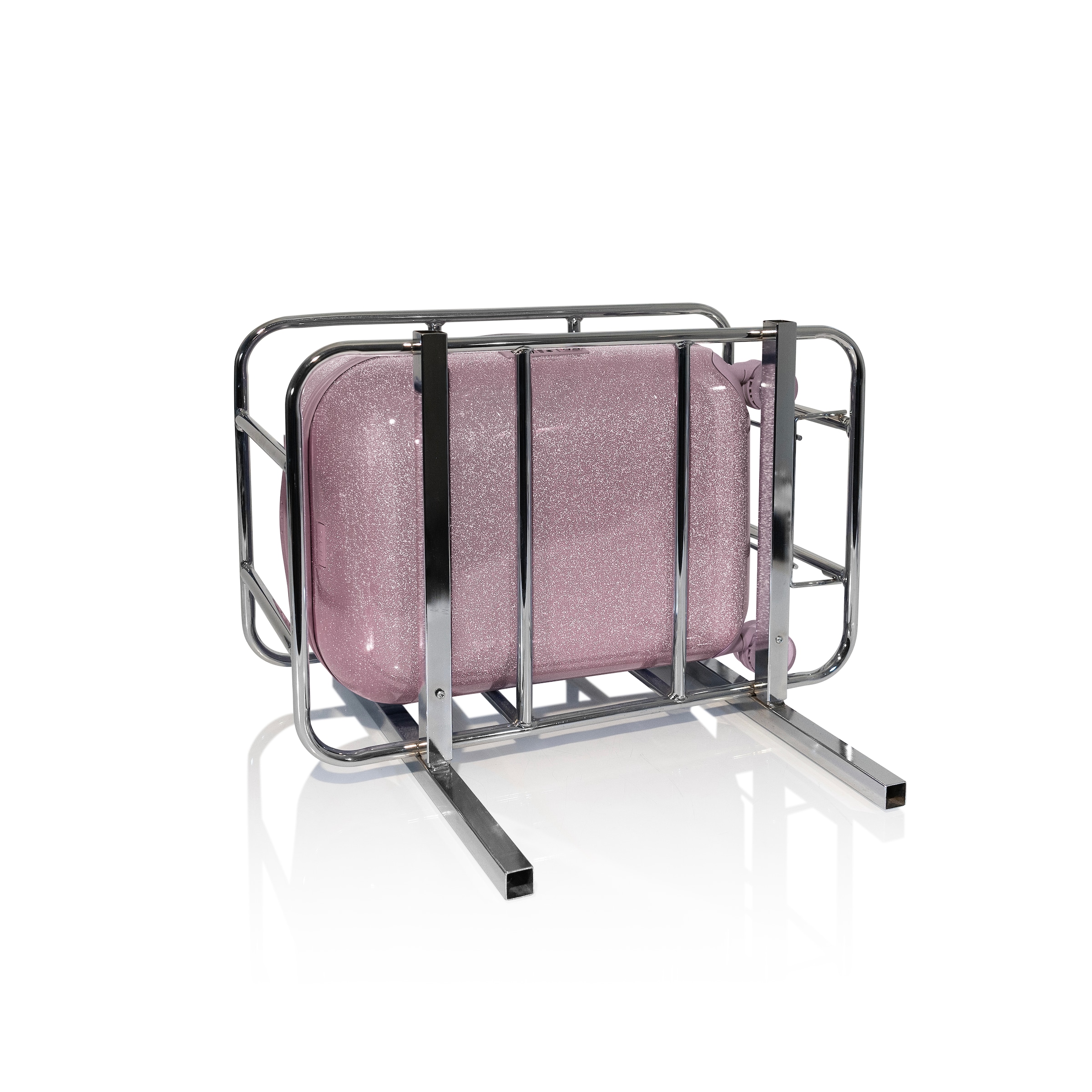 Heys Handgepäck-Trolley »Heys xCase Galaxy« Reisetrolley, Koffer handgepäcktauglich im Glitzer-Look