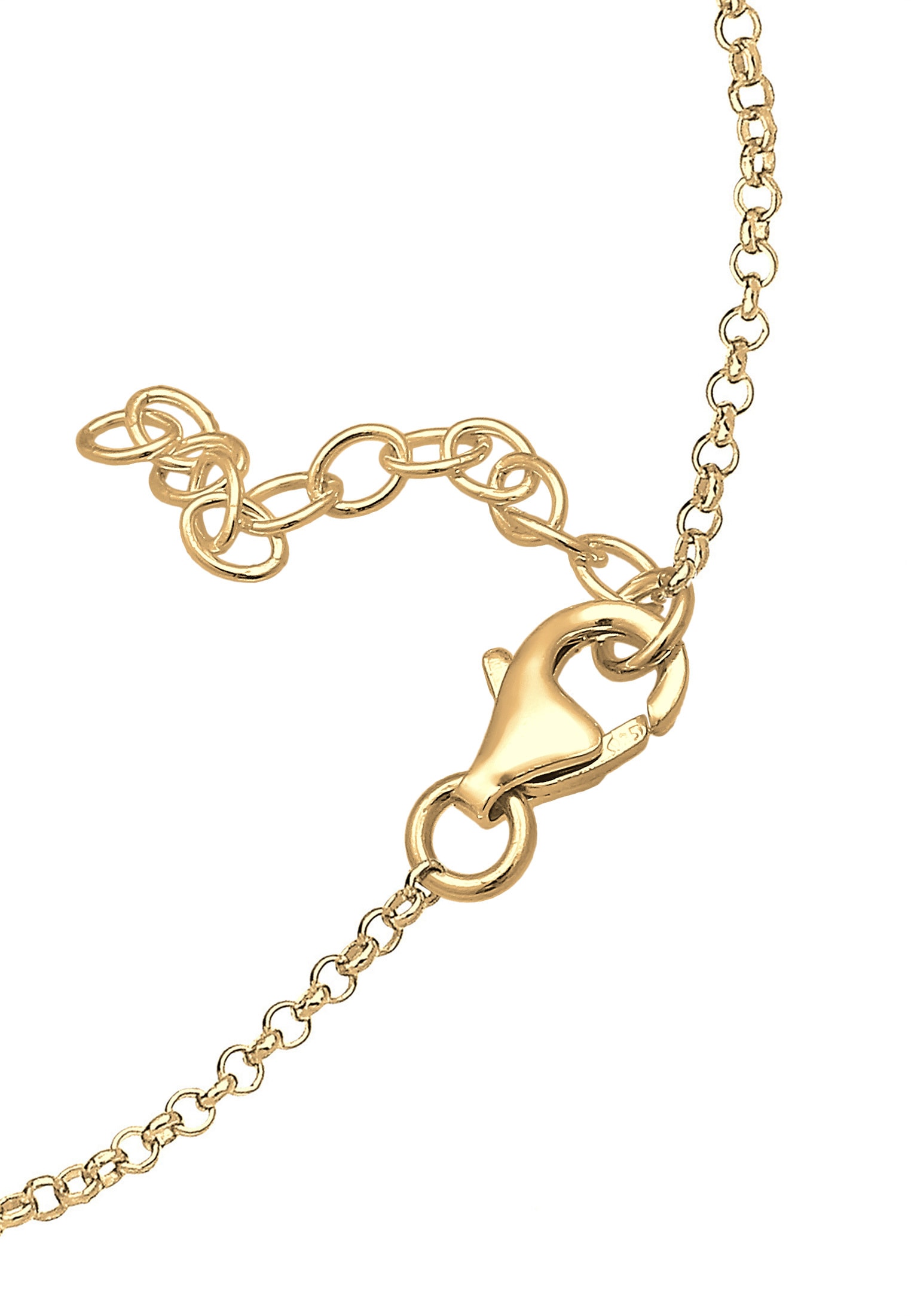 Elli Armkette »Armband Kreuz Horizontal Schlicht 925 Silber«