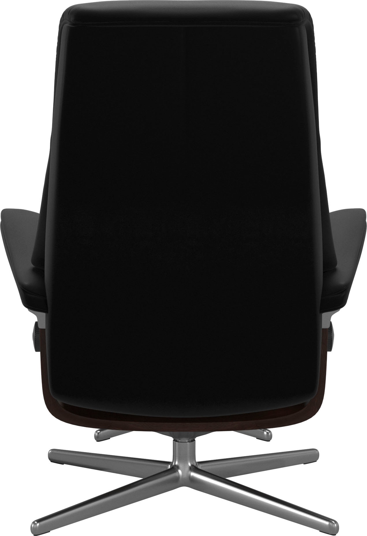 Stressless® Fußhocker »View« mit Cross Base, Größe S, M & L, Holzakzent Braun