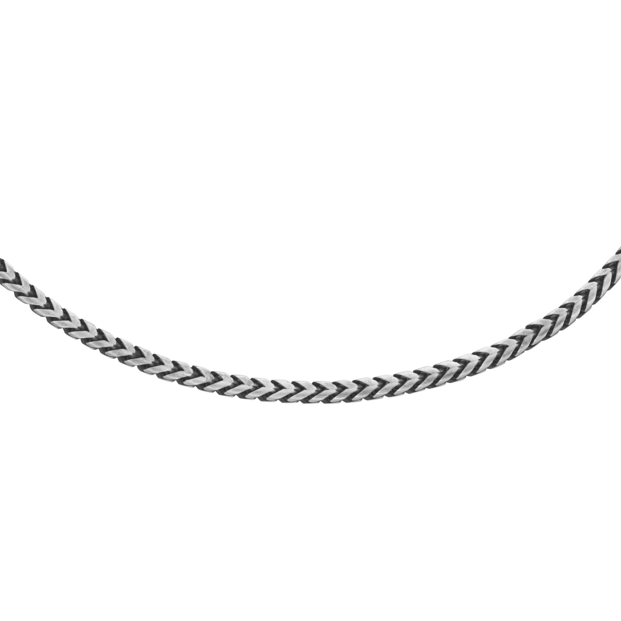 Smart Jewel Silberkette »Kette Fantasiekette 4-kant antik, massiv, Silber 925«