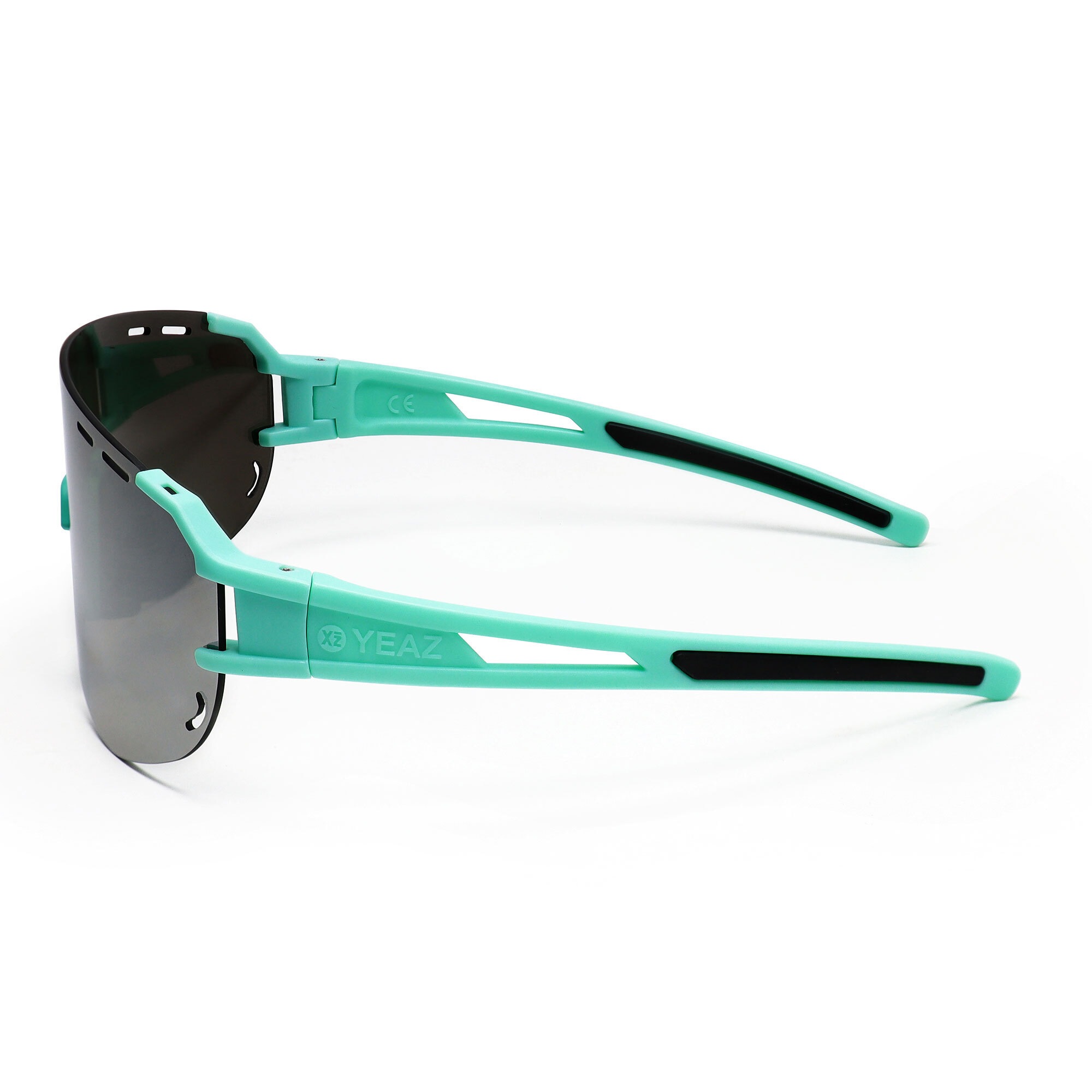 YEAZ Sportbrille »Sport-Sonnenbrille weiß/blau SUNGLOW«
