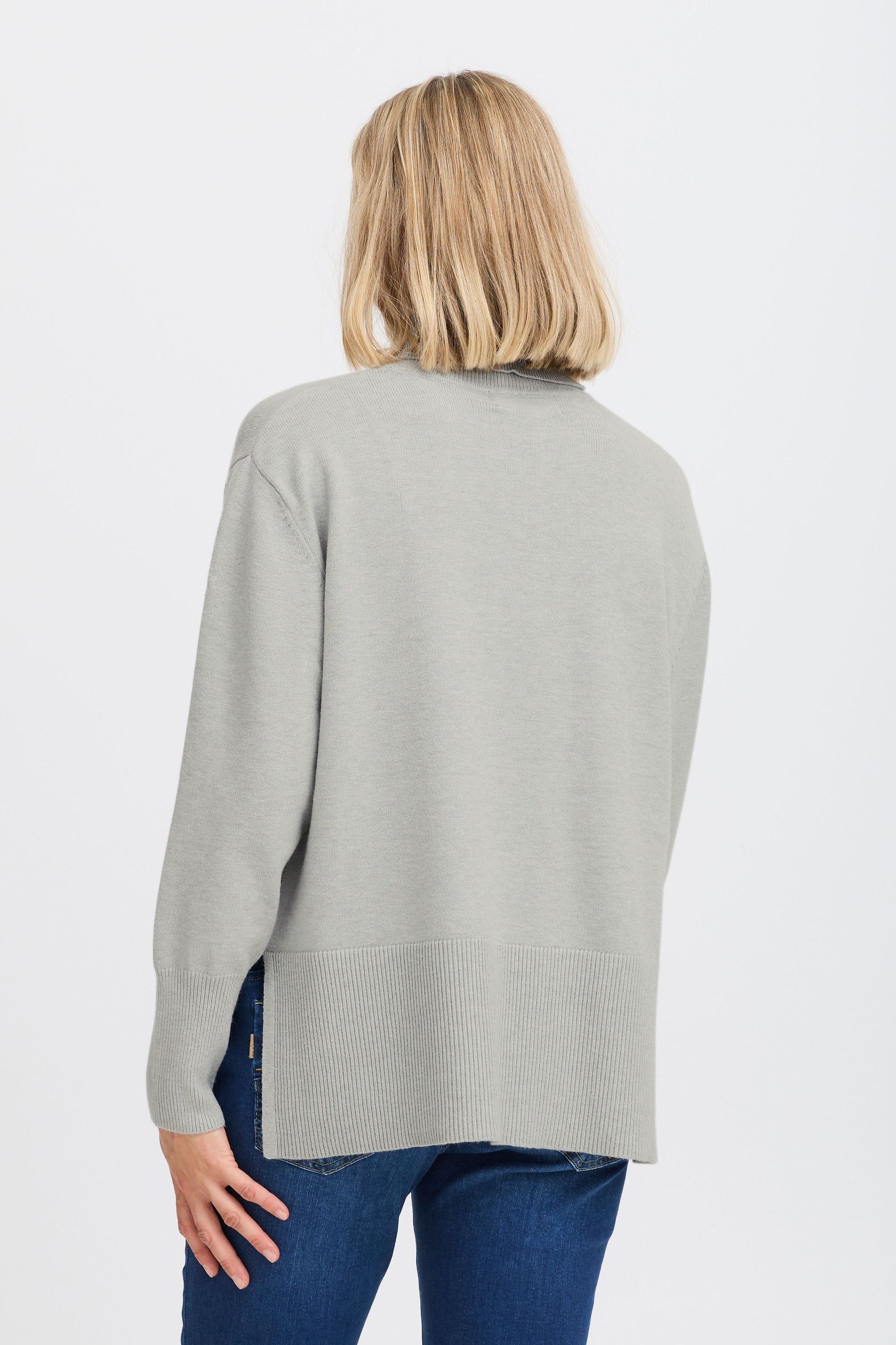 Pulz Jeans Strickfleece-Pullover »Strickpullover PZSTEFFI Roll Neck«