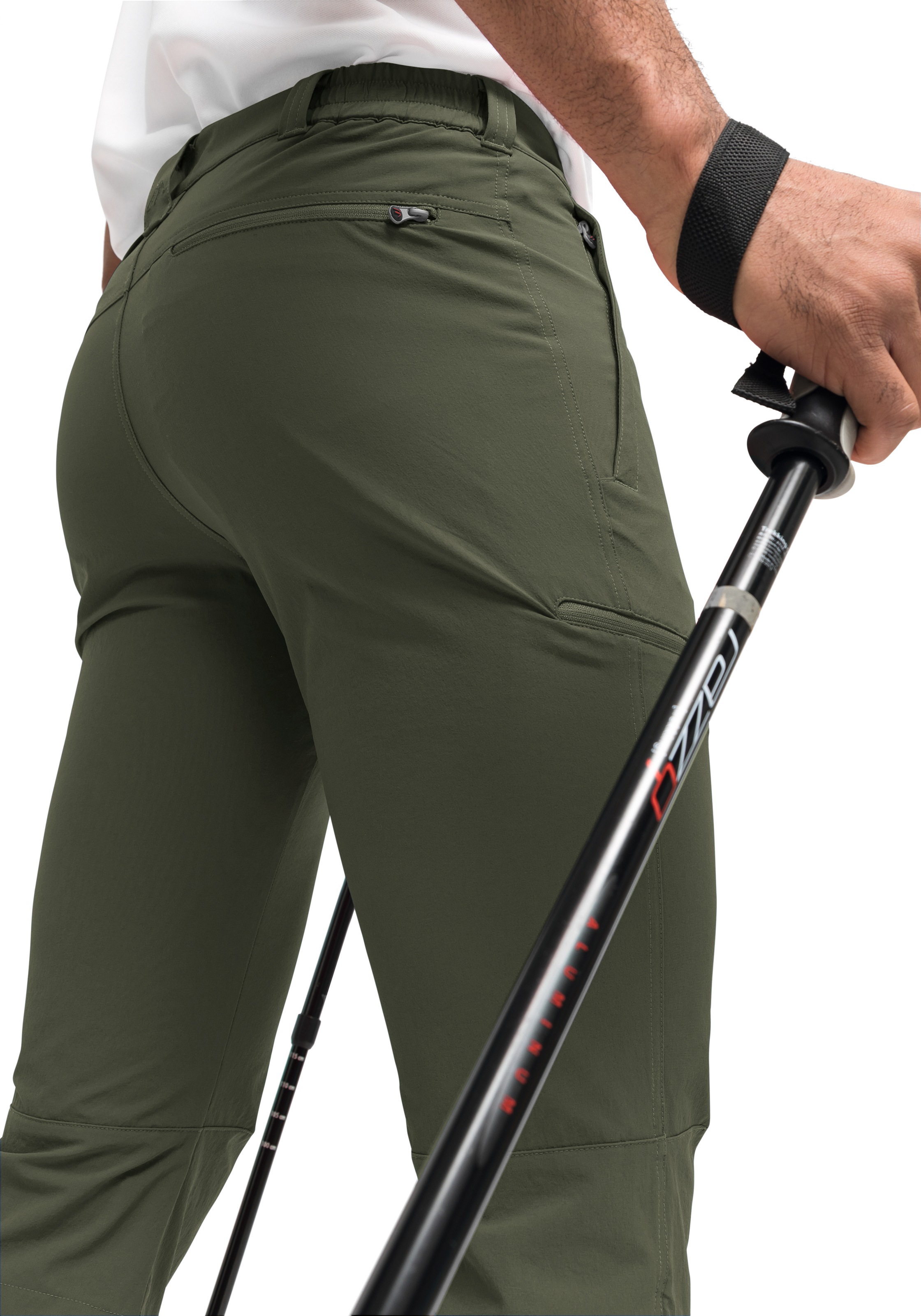 Maier Sports Caprihose »Jennisei«  kurze Hose Herren, luftige Wanderhose, leichte Outdoorhose, Reg Fit