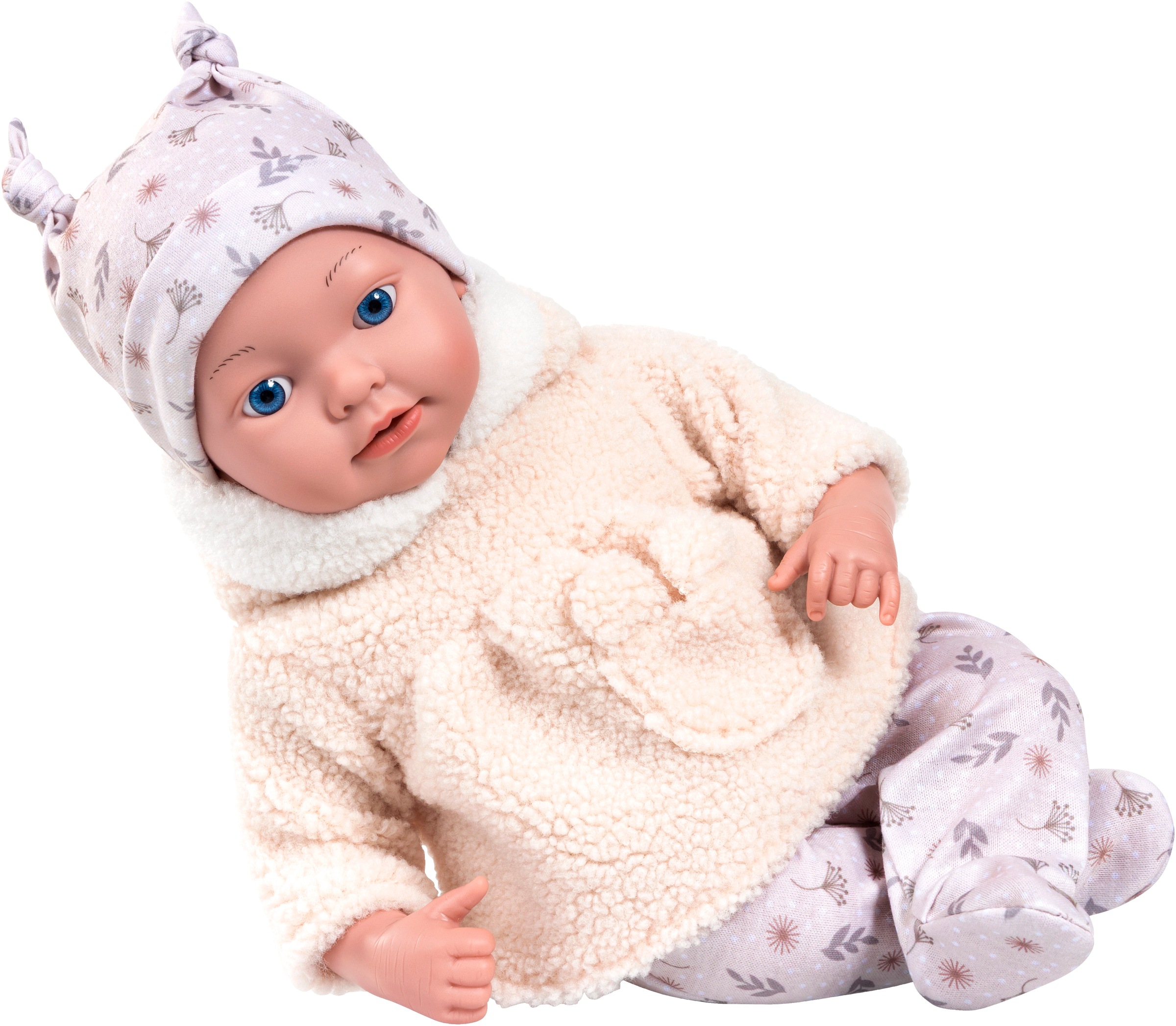 Bayer Babypuppe »Reborn 38 cm Set beige« sieht aus wie ein echtes Baby