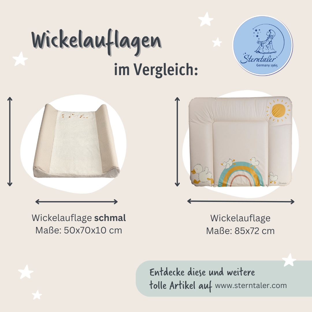 Sterntaler® Wickelauflagenbezug »Wickelauflagenbezug schmal BAUERNHOF«