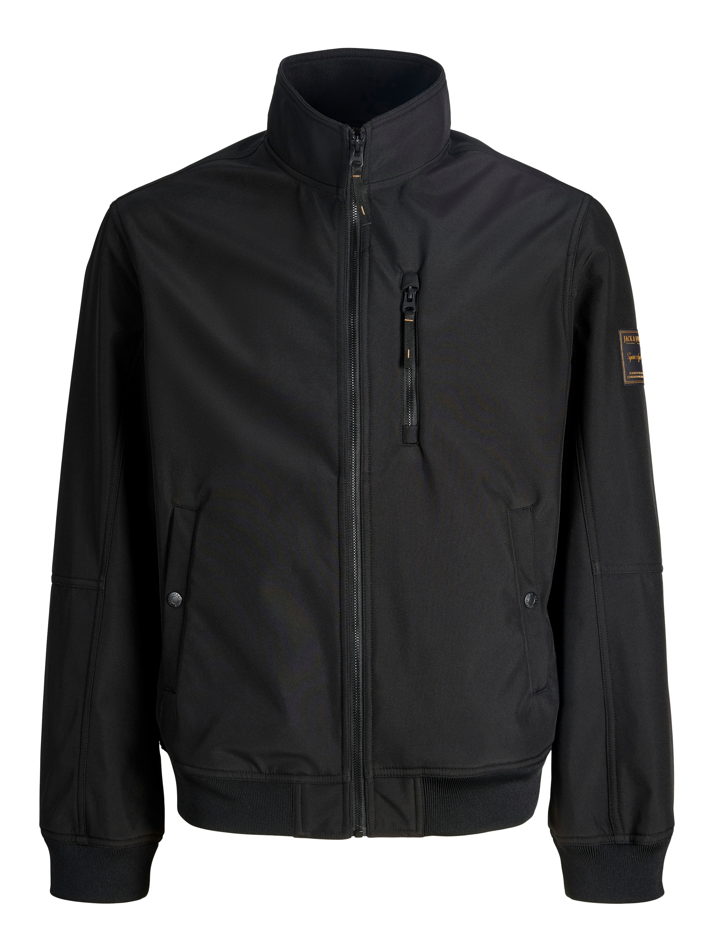 Jack & Jones Softshelljacke »JJEPARKER SOFTSHELL BOMBER SN« mit Brust-Reißverschluss