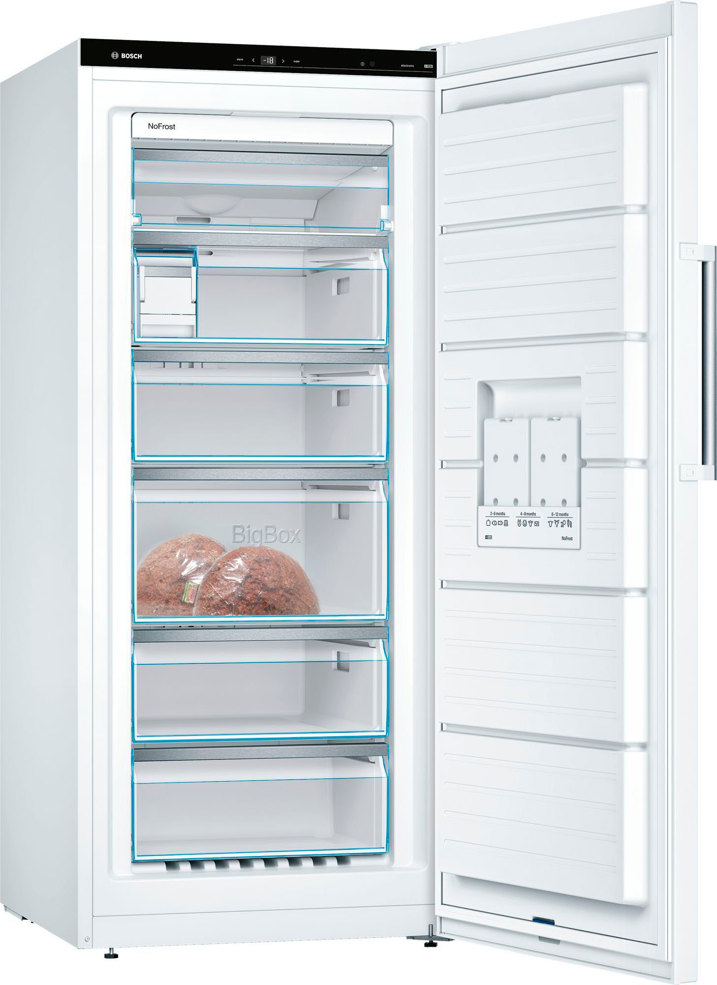 BOSCH Gefrierschrank »GSN51AWDV«, 6, 161 cm hoch, 70 cm breit mit 3 Jahren  XXL Garantie