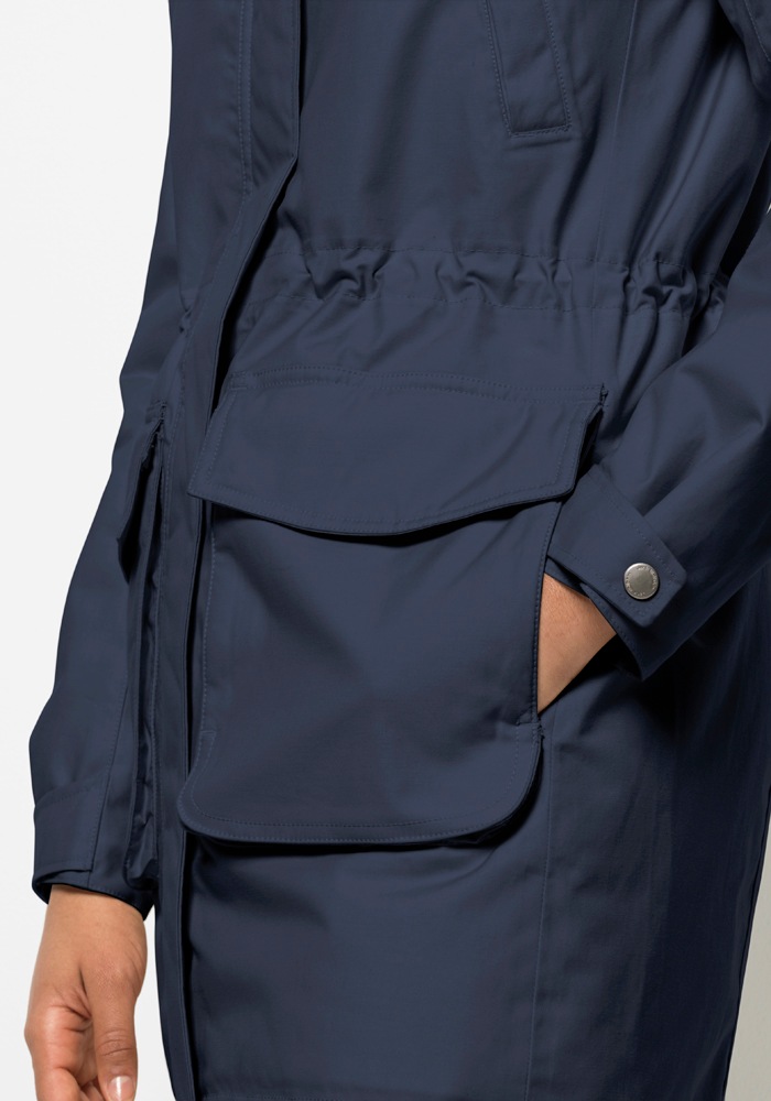 Jack Wolfskin Funktionsparka »WINTERFROST INS PARKA W«, mit Kapuze