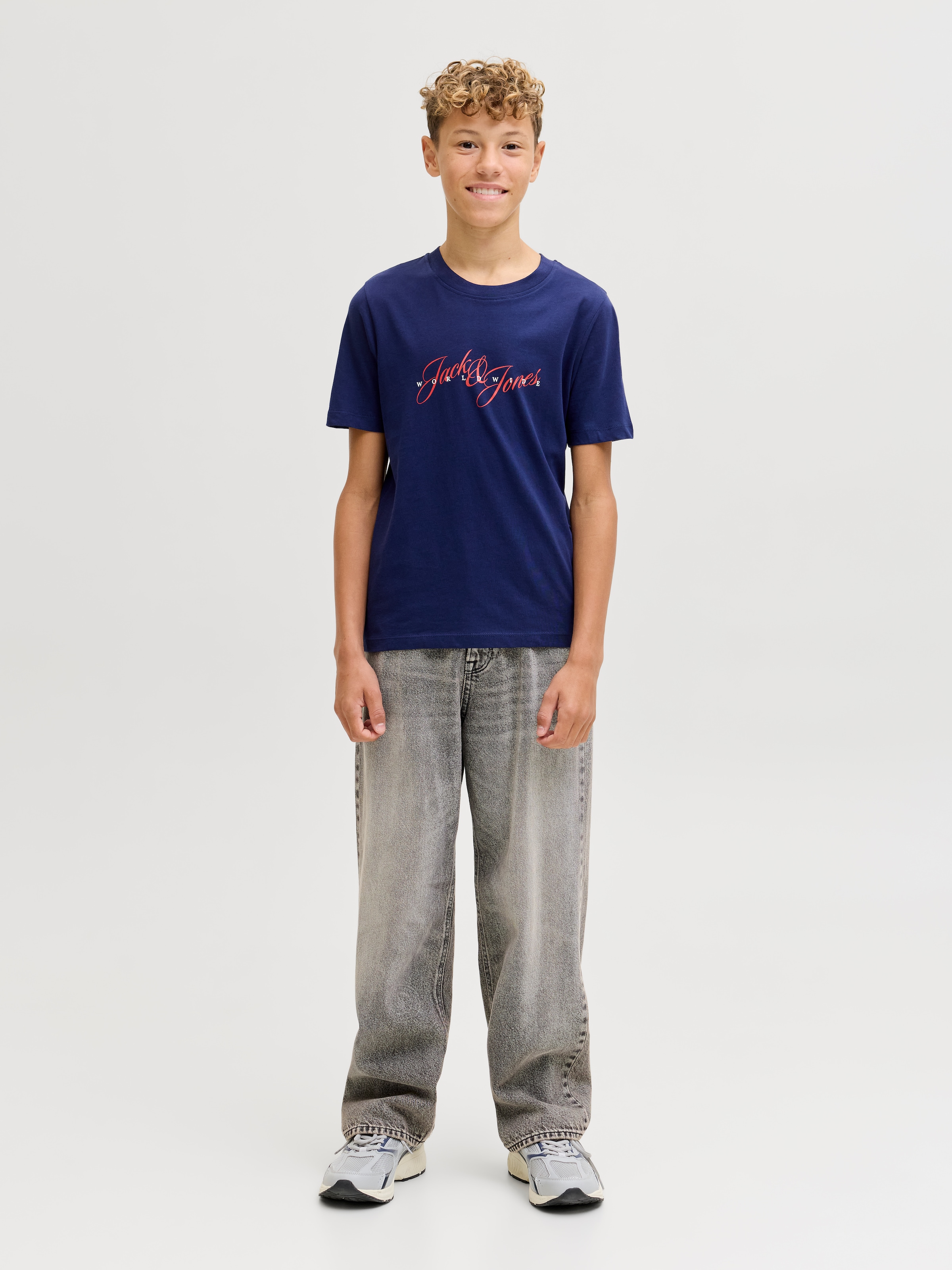 Jack & Jones Junior Relax-fit-Jeans »JJIALEX JJIORIGINAL SQ 336 BF JNR«