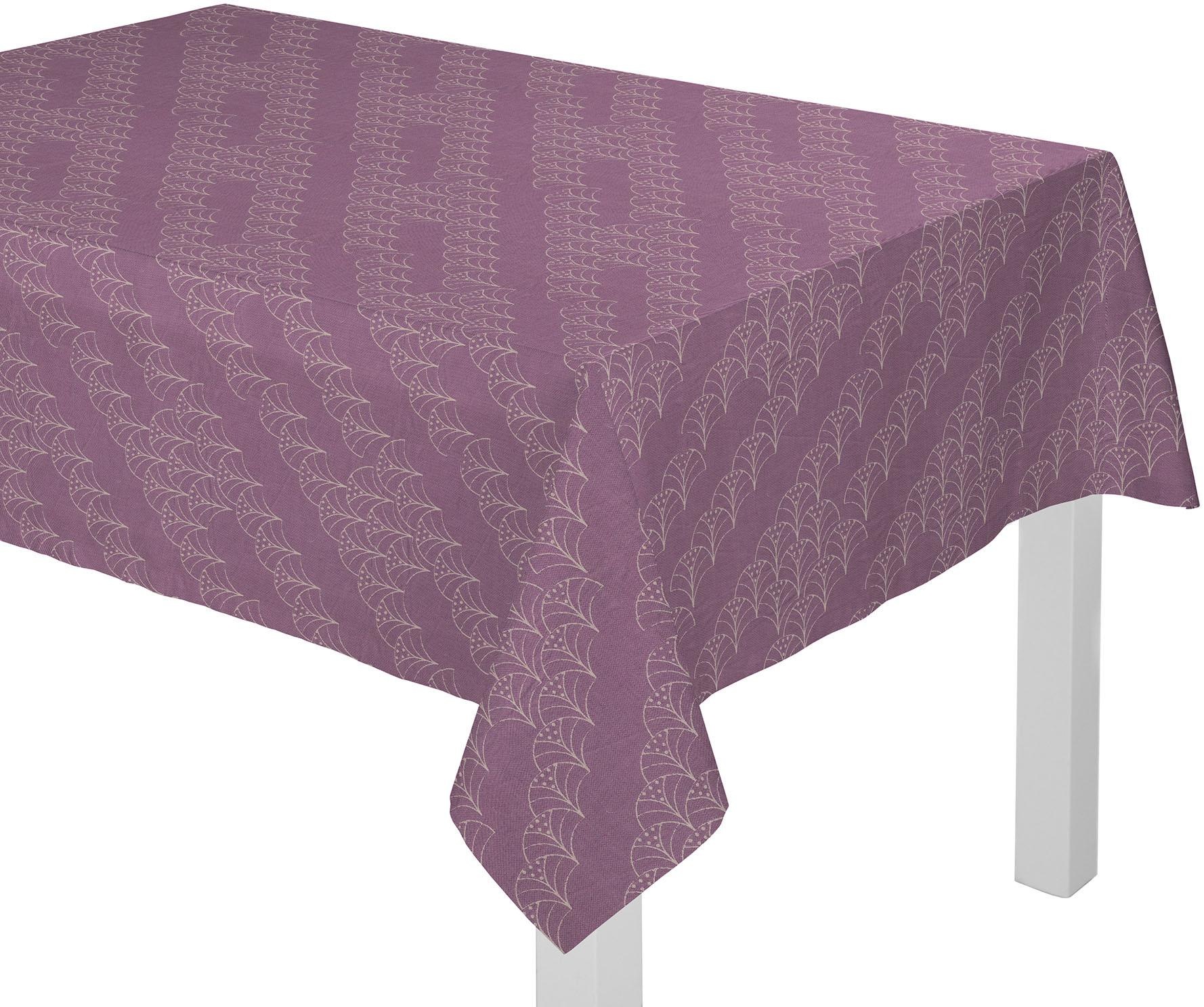 Delindo Lifestyle unifarben (1 Tischdecke Jacquardgewebtes St.), »Rebecca«