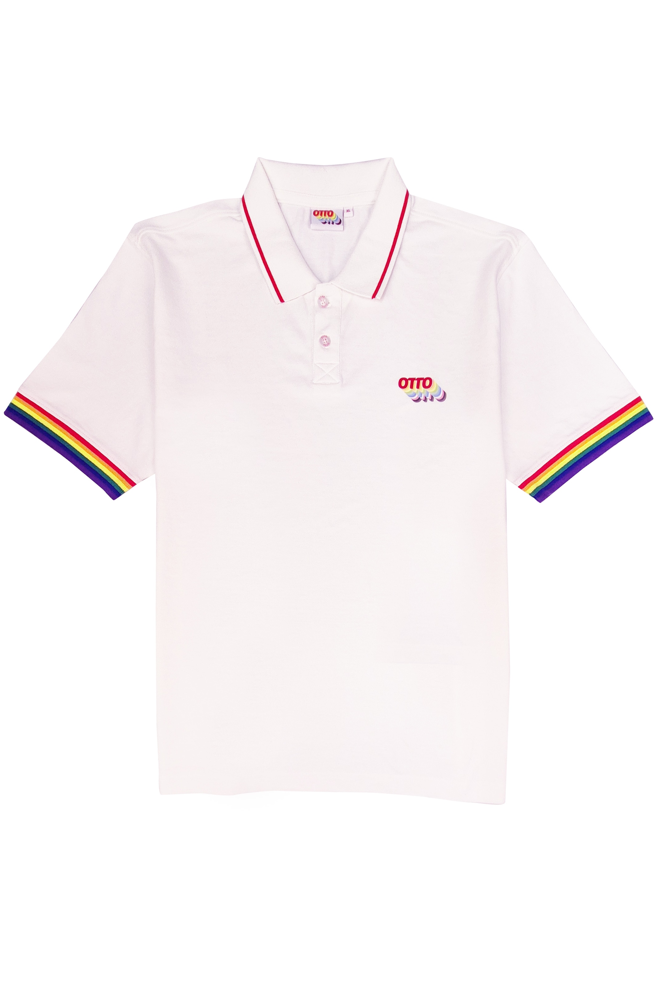 Capelli New York Poloshirt »Otto-Diversity Shirt«, modisches Unisex Pride Polo mit klarer Botschaft
