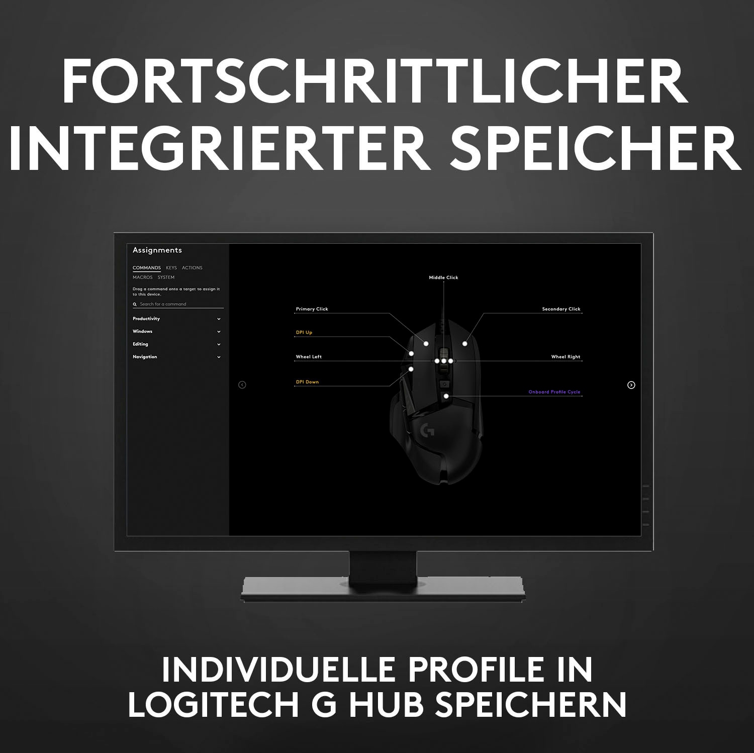 Logitech G Gaming-Maus »G502 HERO High Performance«, kabelgebunden