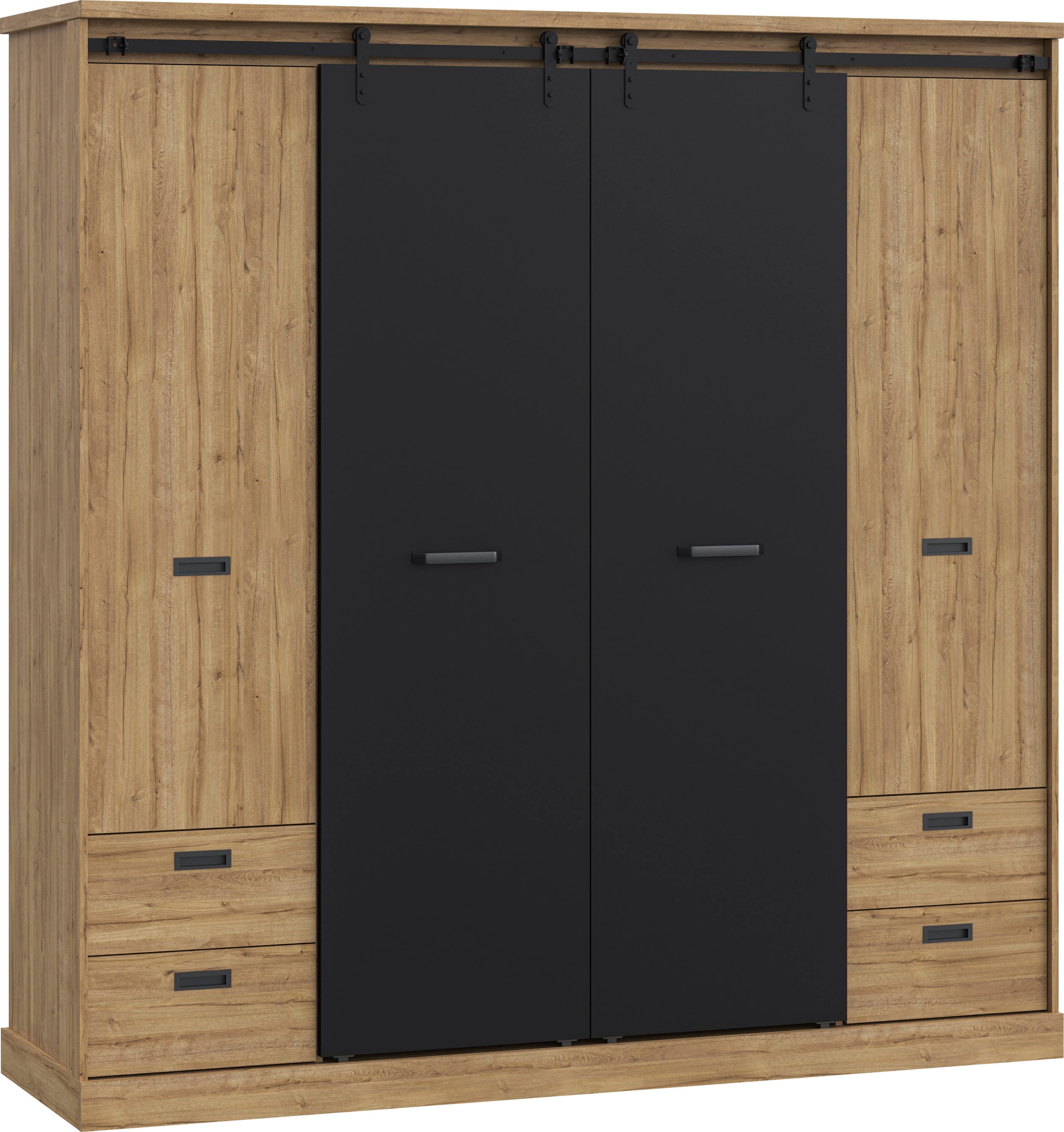 FORTE Kleiderschrank, (B/H/T ca. 203,2x208,4x61 cm)