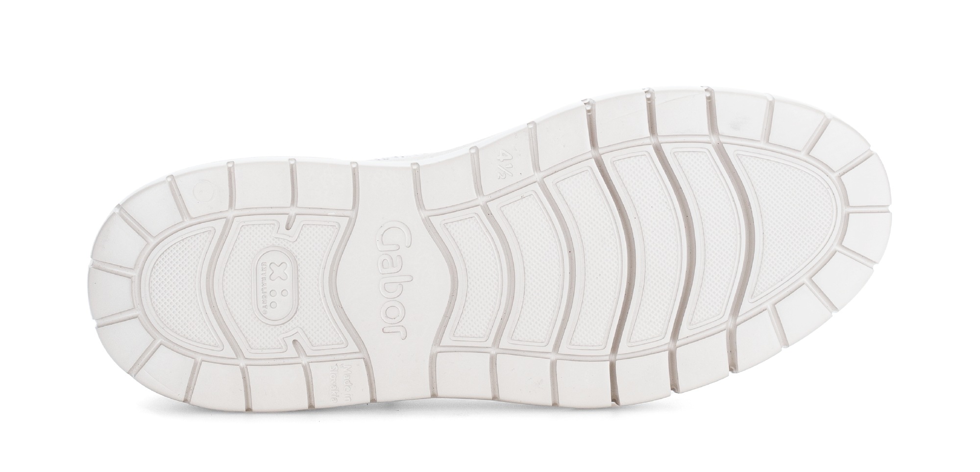 Gabor Plateausneaker  Freizeitschuh, Halbschuh, Schnürschuh mit gepolstertem Schaftrand