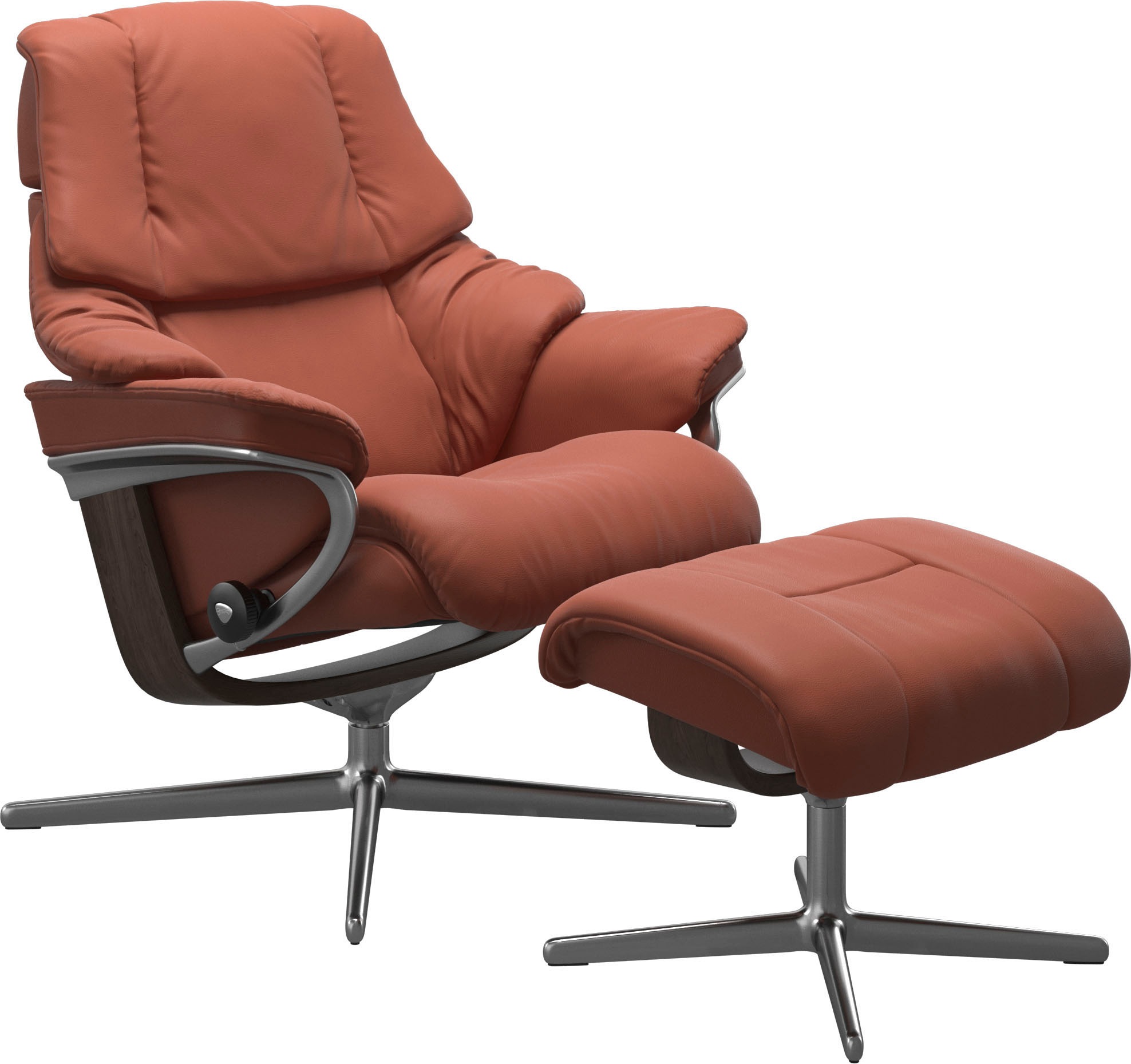Stressless® Relaxsessel »Reno«, mit Cross Base, Größe S, M & L, Holzakzent Wenge