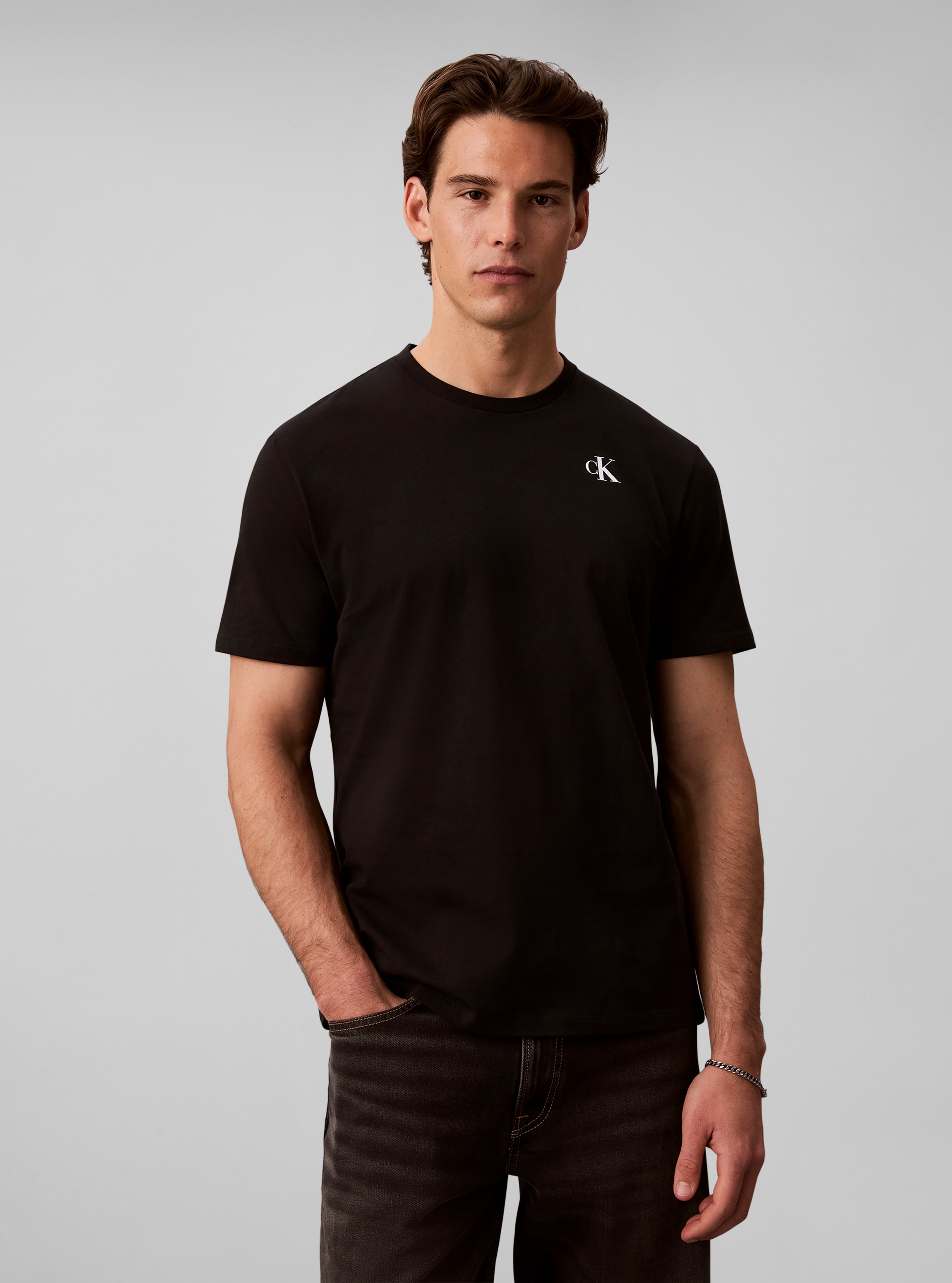 Calvin Klein Jeans T-Shirt Rückendruck, Regular Fit