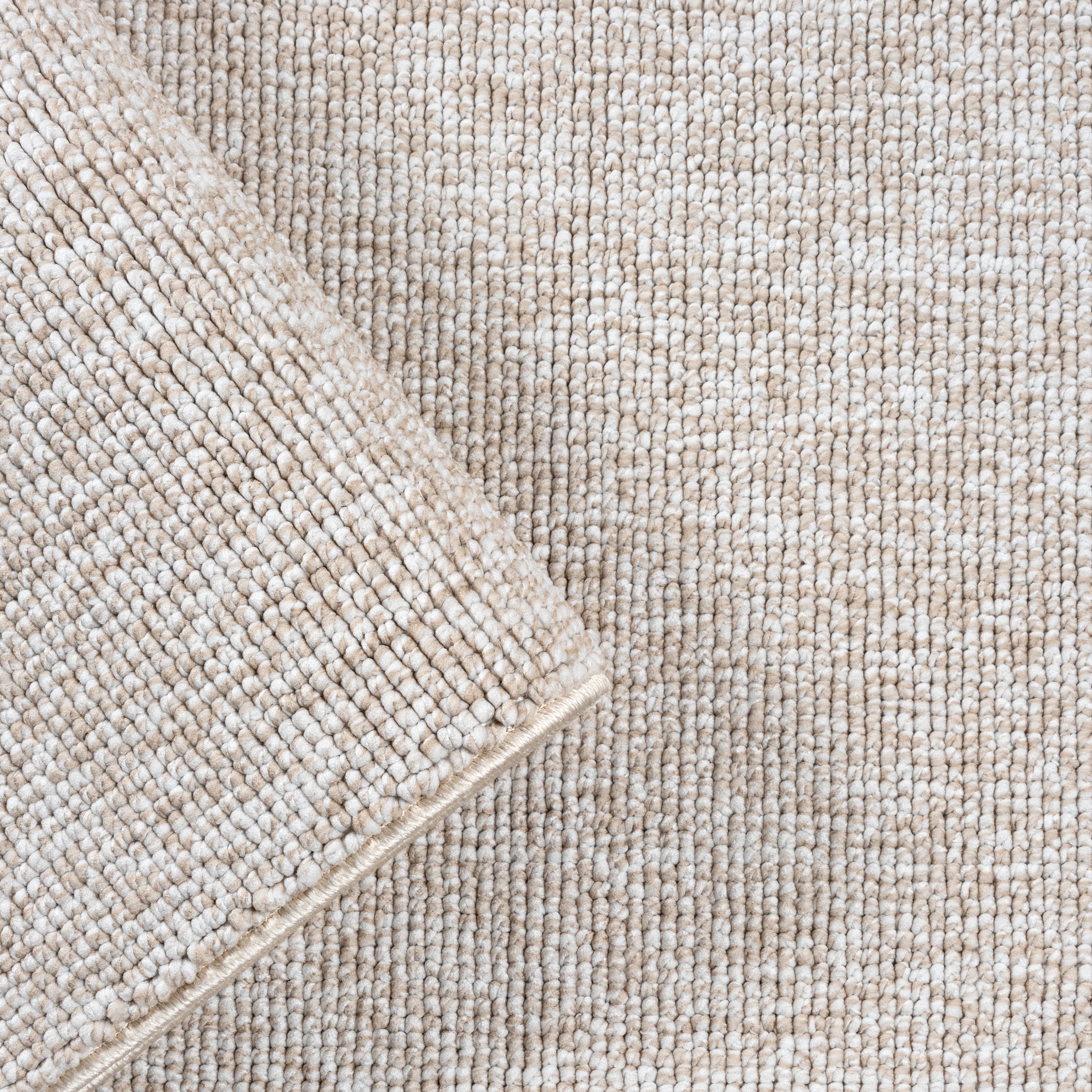 Sanat Teppich »Lora Plus , auch als Läufer« rechteckig 5 mm Höhe Kurzflor, uni, gekettelt, Wohnzimmer, Kinderzimmer