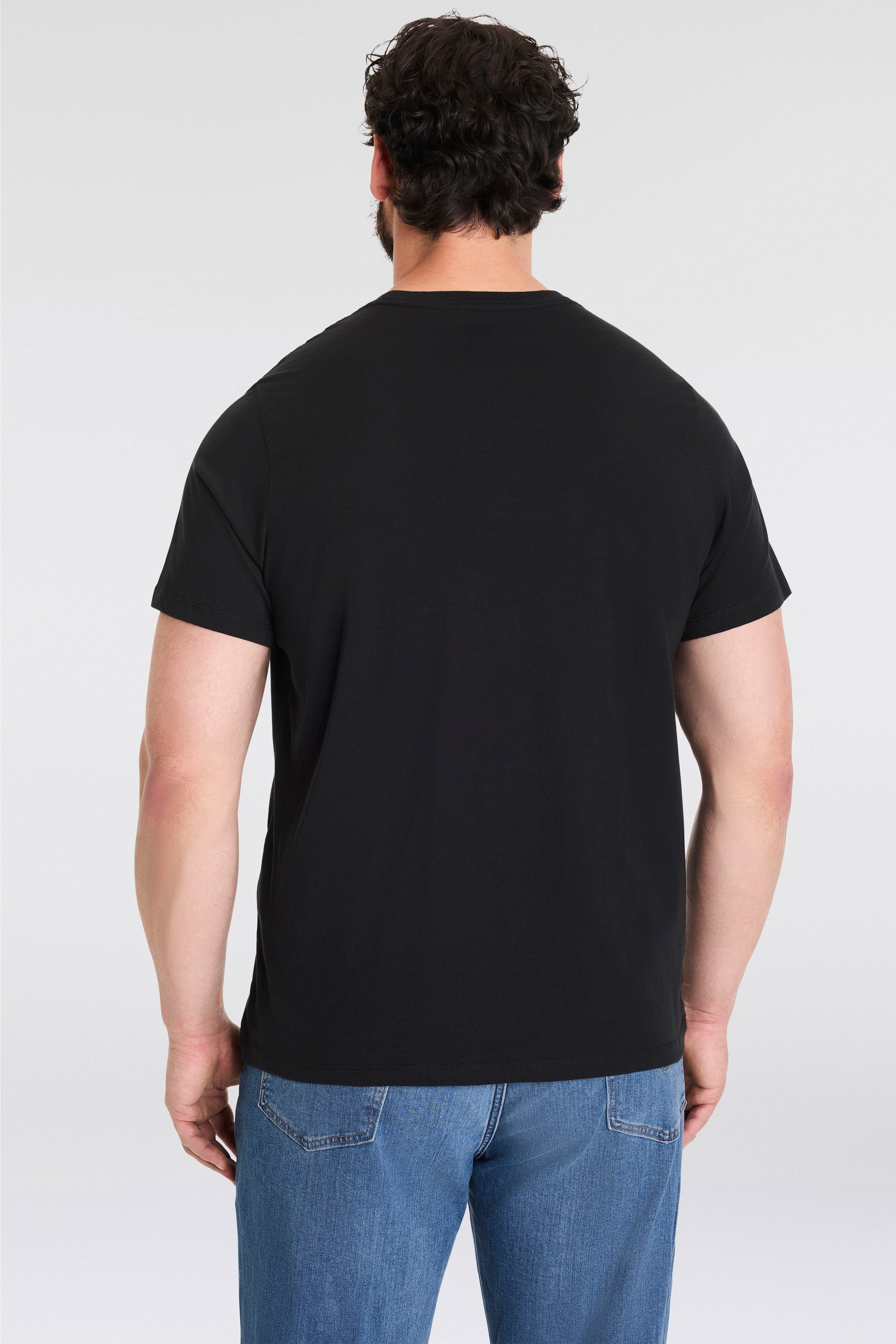 Levi's® Plus Rundhalsshirt »BIG 2 PACK TEE«, (Packung, 2er-Pack), unifarben