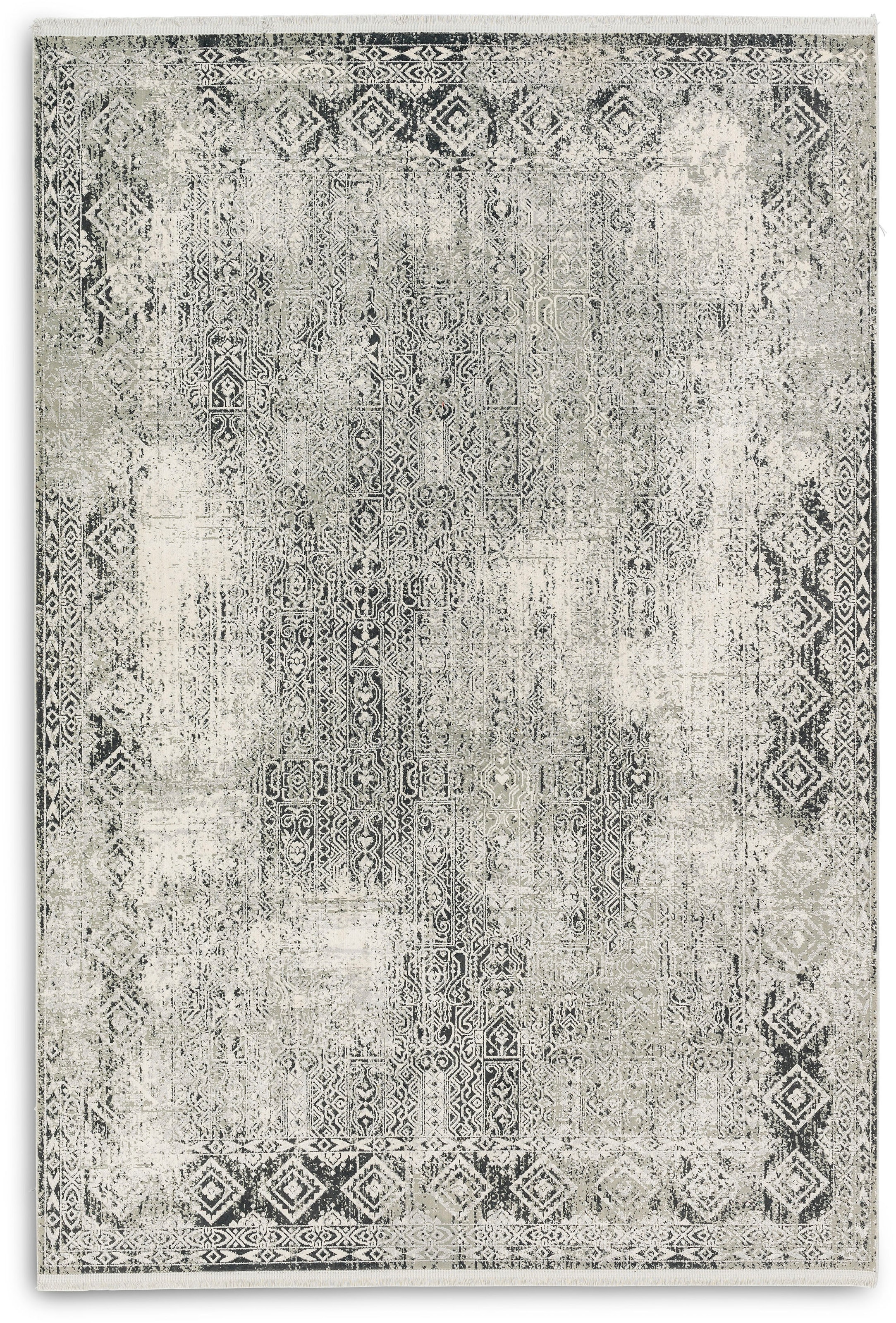 ASTRA Teppich »Julia 203« rechteckig 6 mm Höhe Kurzflor, mit Fransen, Wohnzimmer