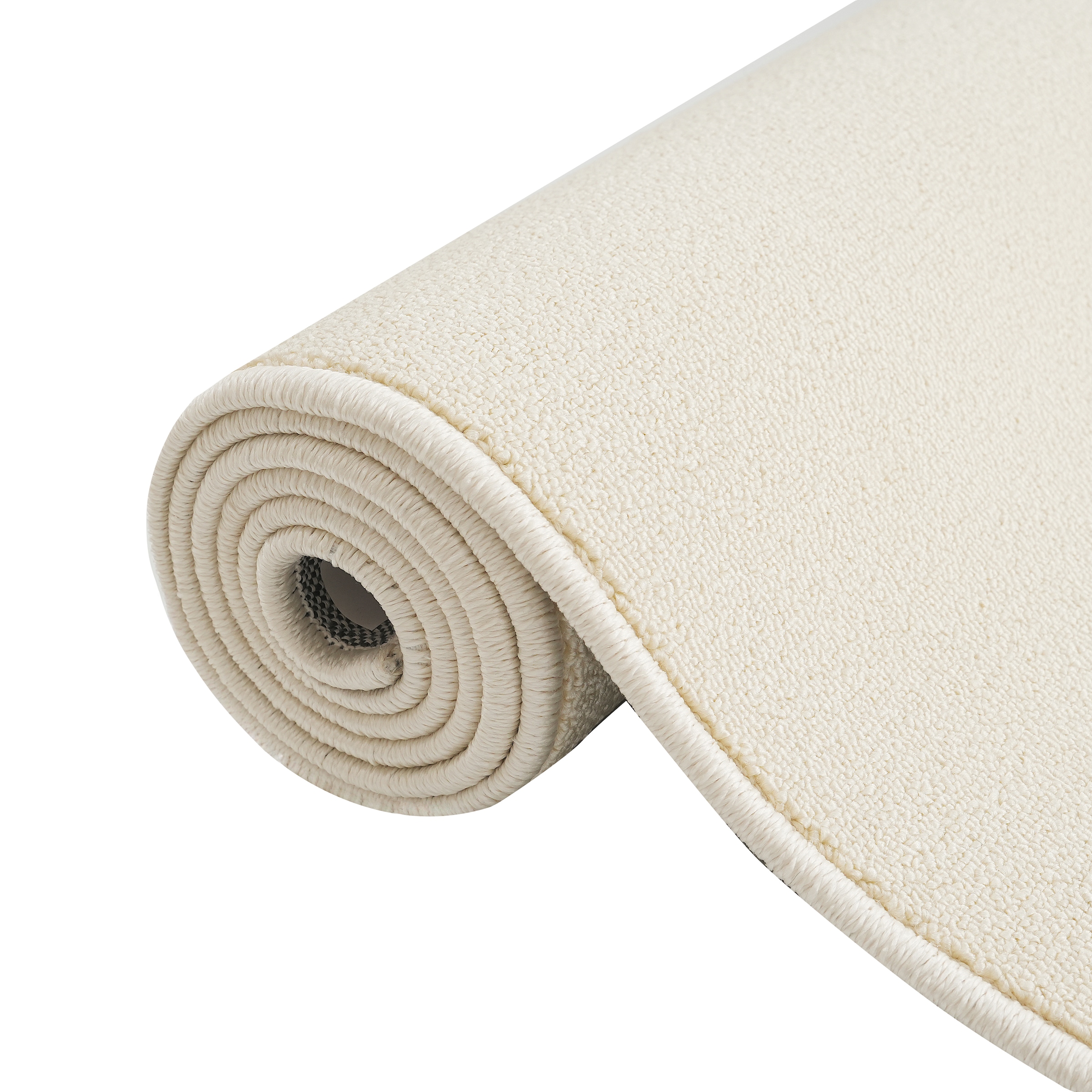 OTTO home Teppich »Jola, Uni-Farben, besonders dichte Qualität, Boho« rechteckig 10 mm Höhe Wohnzimmer, Schlafzimmer, Flur, Kinderzimmer, wasserabweisend