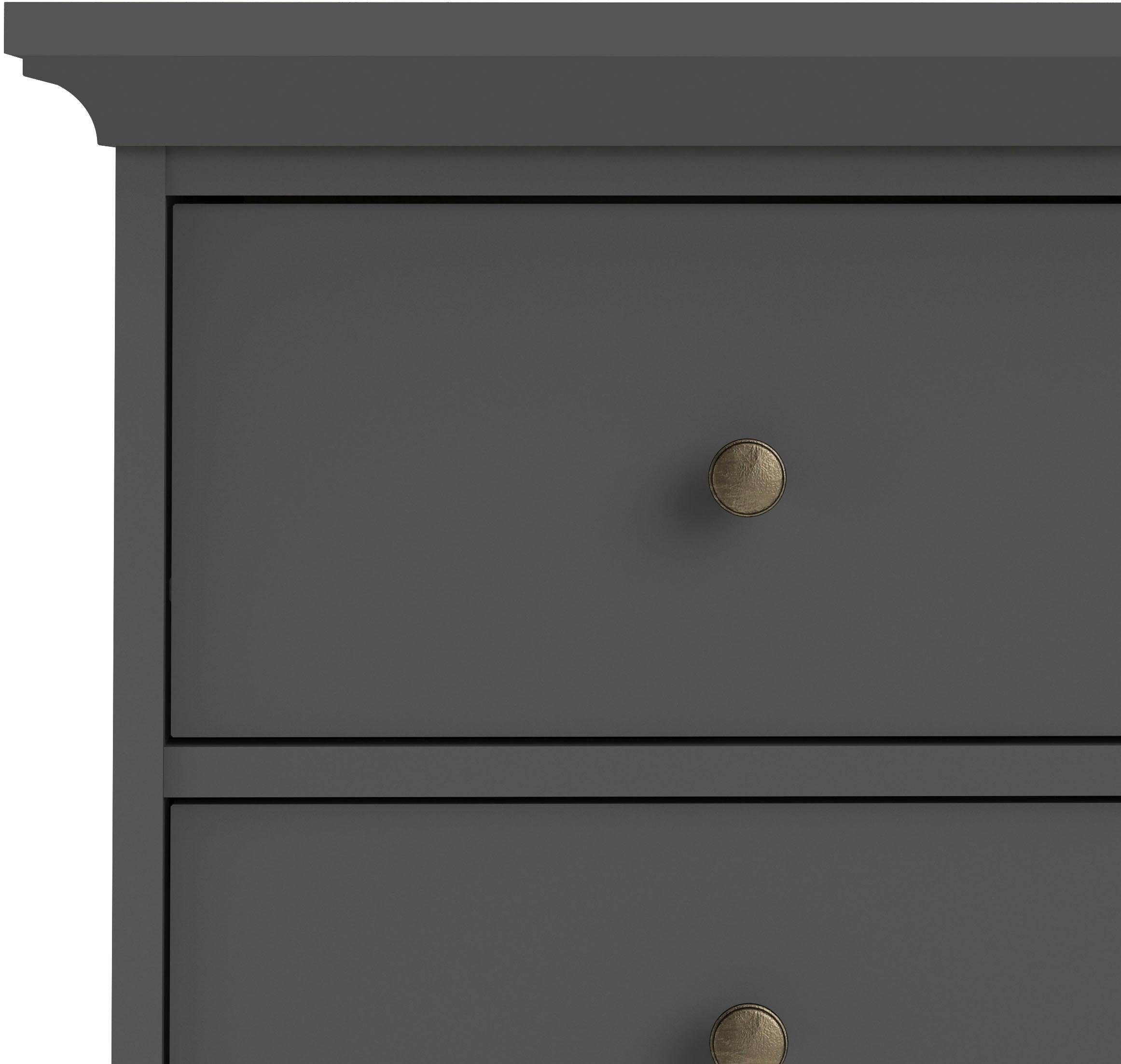 Home affaire Sideboard »Paris« mit vielen Stauraummöglichkeiten und Rahmenoptik, Breite Höhe 140 cm