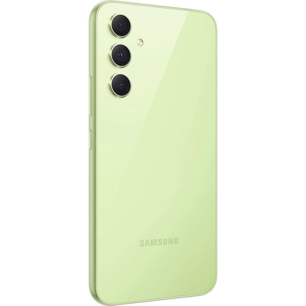 Samsung Smartphone »Galaxy A54 5G 256GB«, leicht grün, 16,31 cm/6,4 Zoll, 256 GB Speicherplatz, 50 MP Kamera