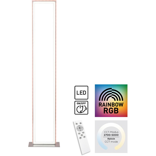 my home LED Stehlampe »Luan«, 2 flammig-flammig, Downlight: 2700-5000K,  Sidelight: Rainbow-RGB, Infrarot-Fernbed. inkl. online kaufen | mit 3  Jahren XXL Garantie