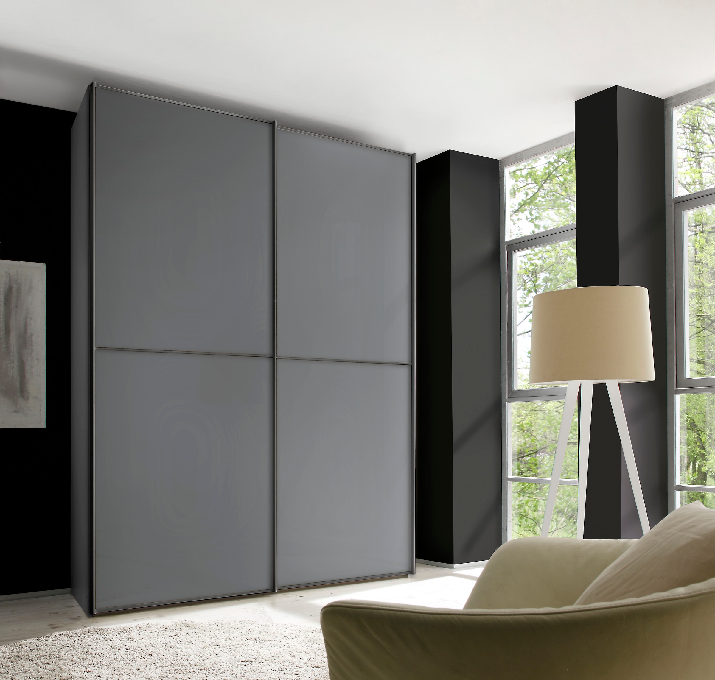 STAUD Schwebetürenschrank »Sinfonie Plus, edles Design in hochwertiger Qualität, Made in Germany« Mit vier verschiedenen Ausstattungsvarianten