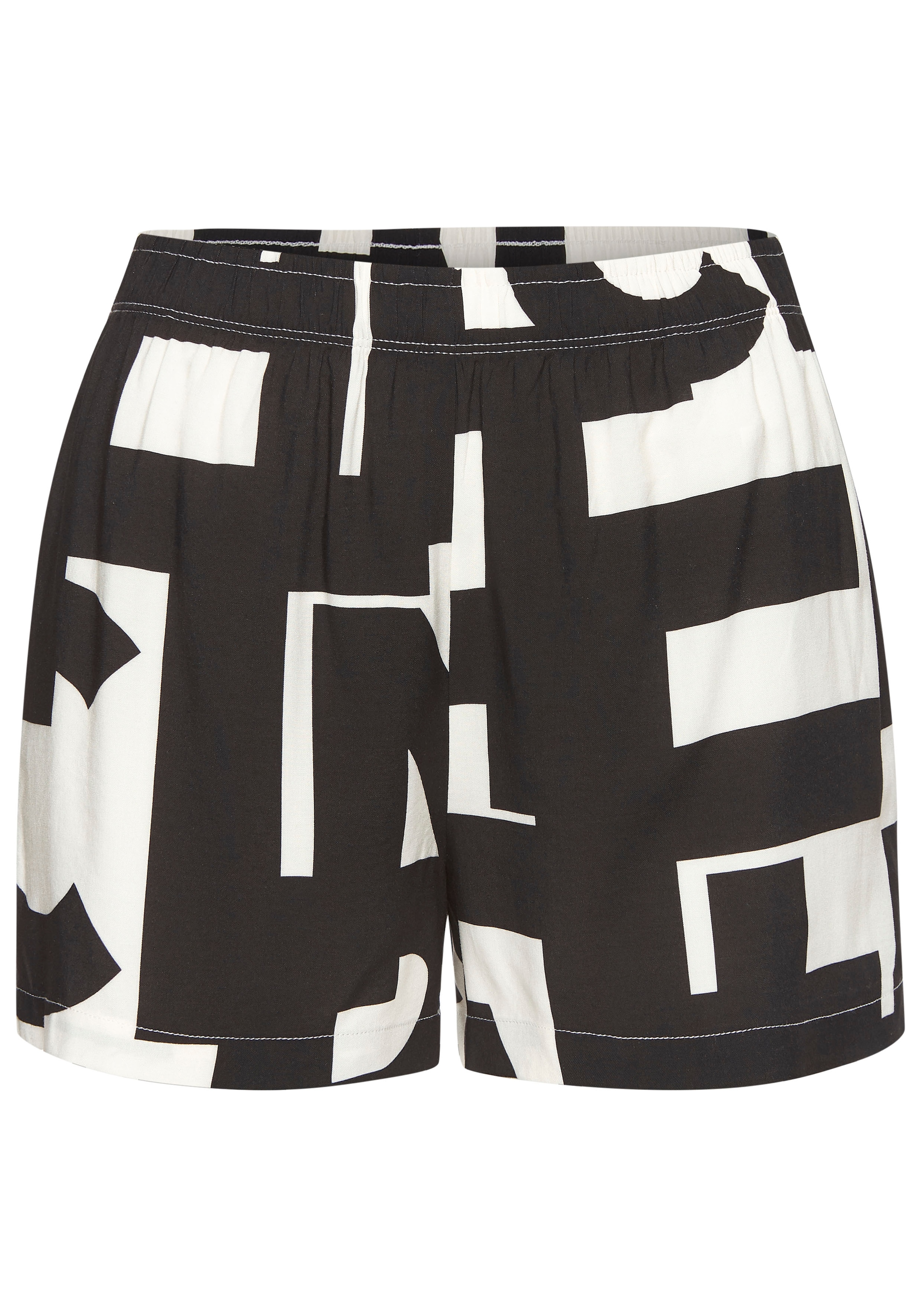 French Connection Pyjamashorts, in gewebter Hemdenqualität