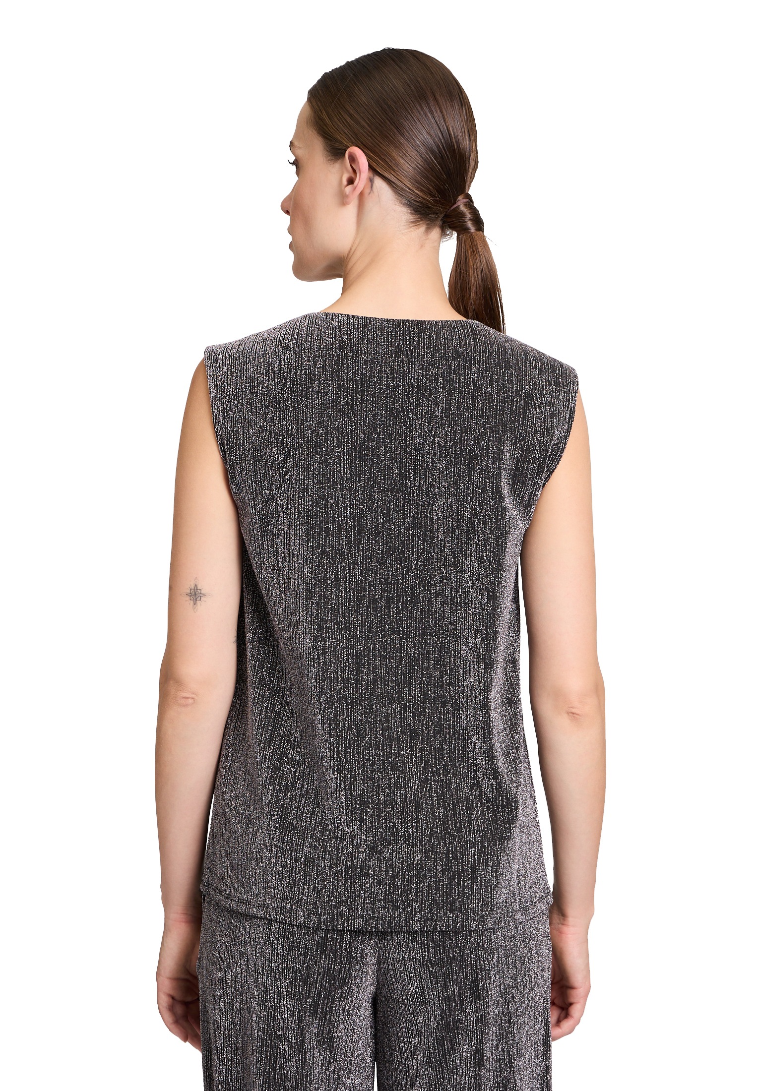Betty&Co Schlupfbluse »Schlupfbluse ohne Arm«