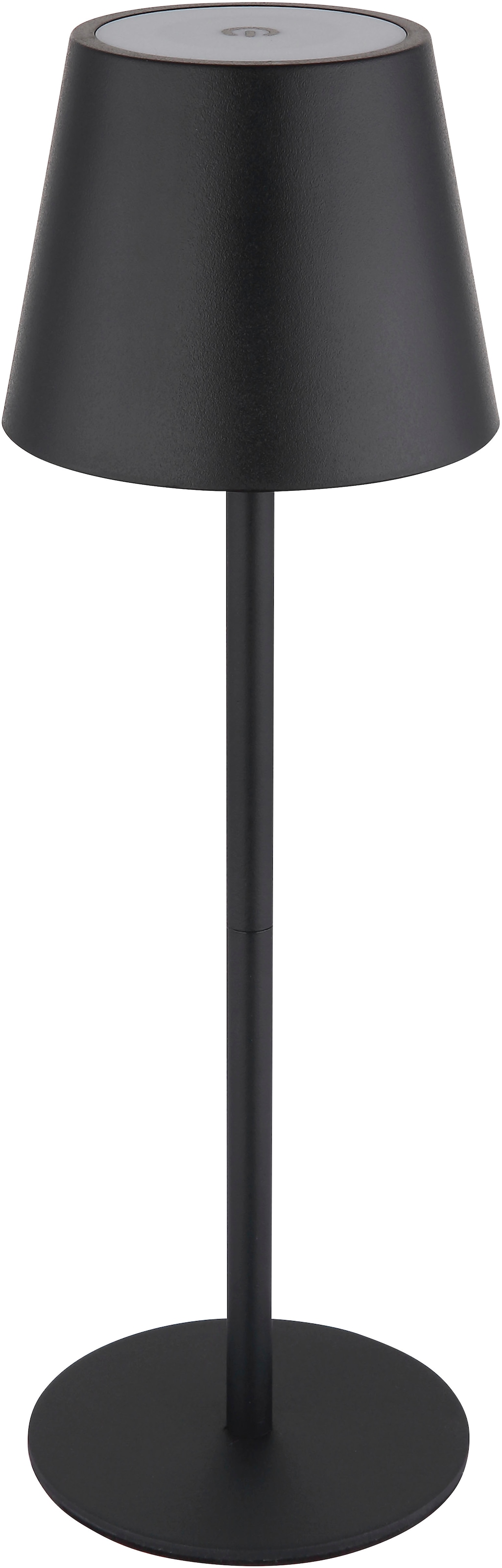 OTTO home LED Tischleuchte »Alennia Akkuleuchte inkl. Flaschenaufsatz« LED-Modul 1 Stk. warmweiß - kaltweiß stufenloser Touchdimmer, Farben fixierbar, USB-C, Akkulampe, CCT