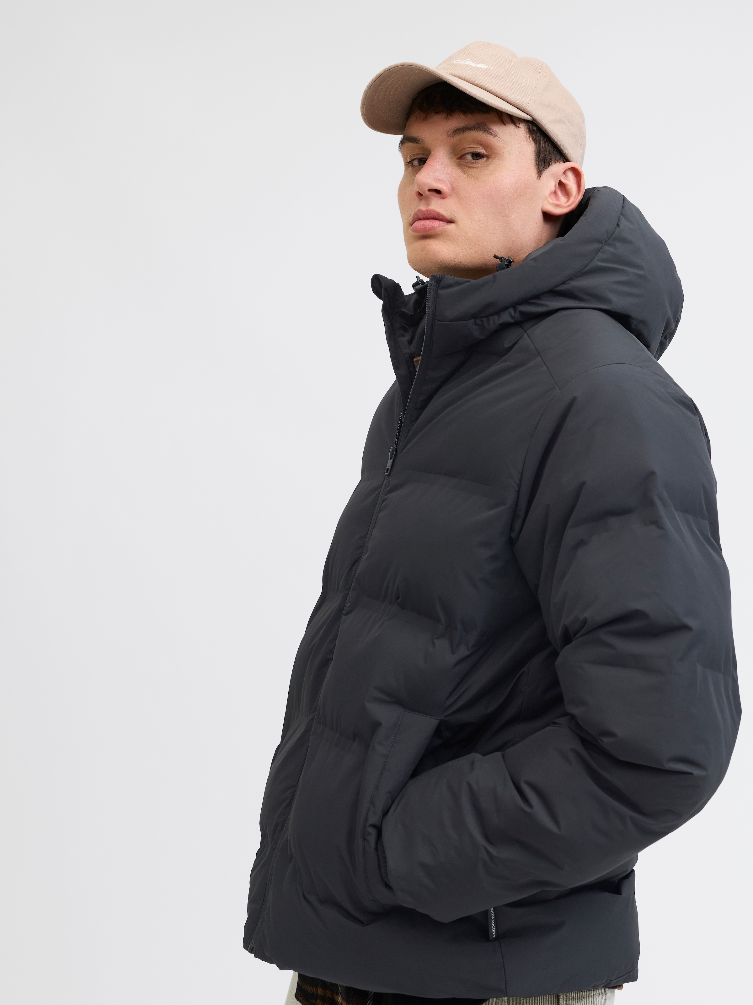Jack & Jones Steppjacke »JJESOHO PUFFER HOOD SN« mit Kapuze