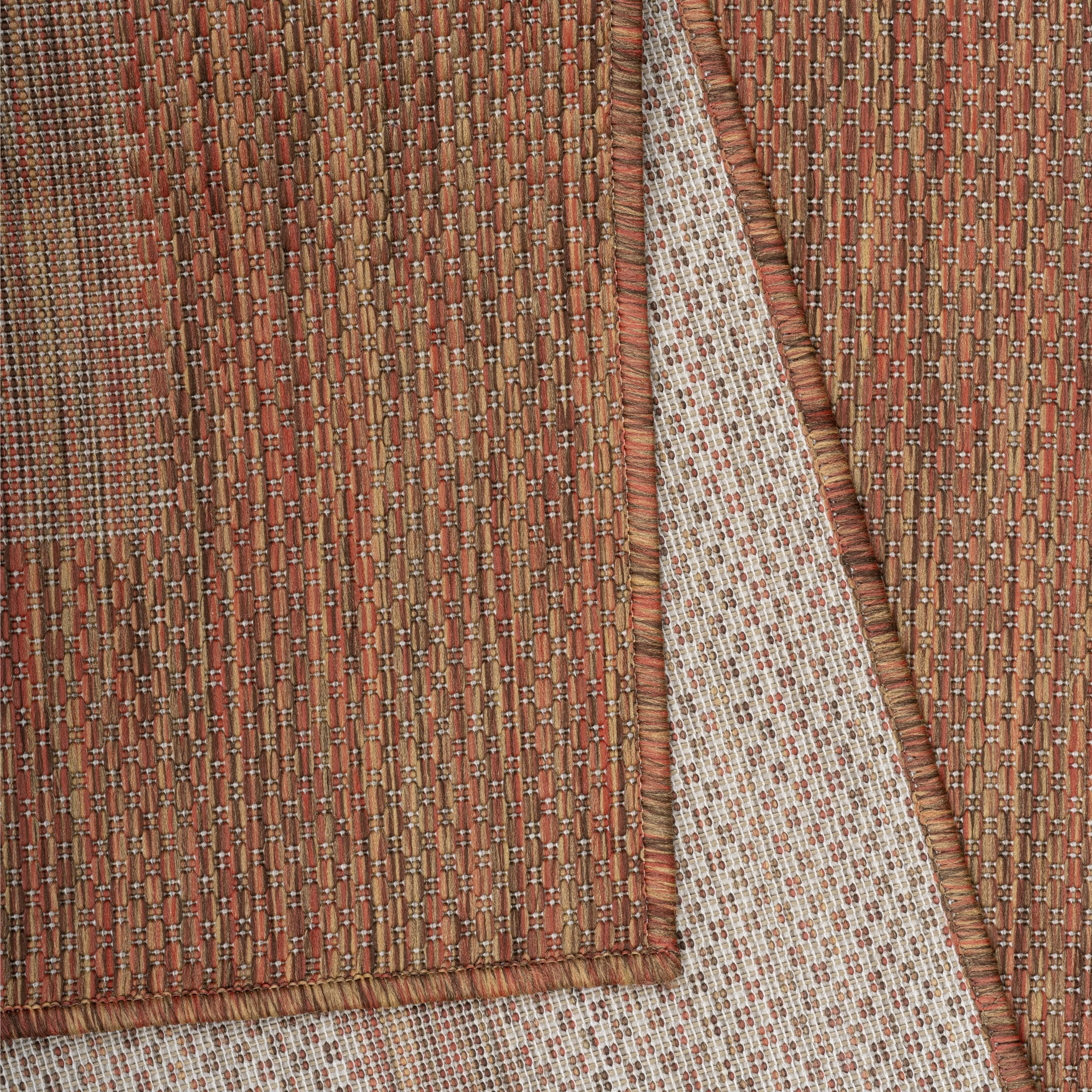 Ayyildiz Teppiche Outdoorteppich »RELAX 4311«, rund, 5 mm Höhe, pflegeleicht, robust, In- und Outdoor geeignet, große Farbauswahl