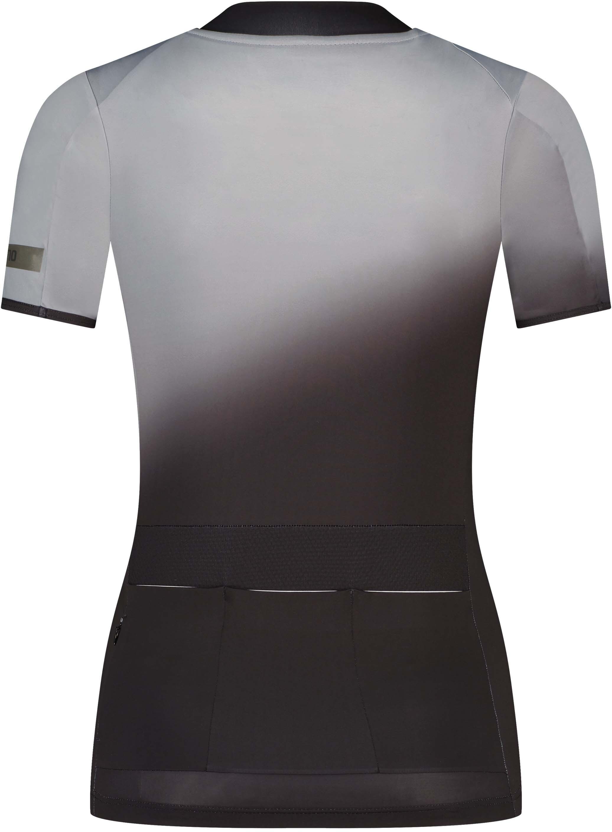 Shimano Radtrikot »Woman's EVOLVE Avventura Short Sleeves Jersey, Anthracite Gray«