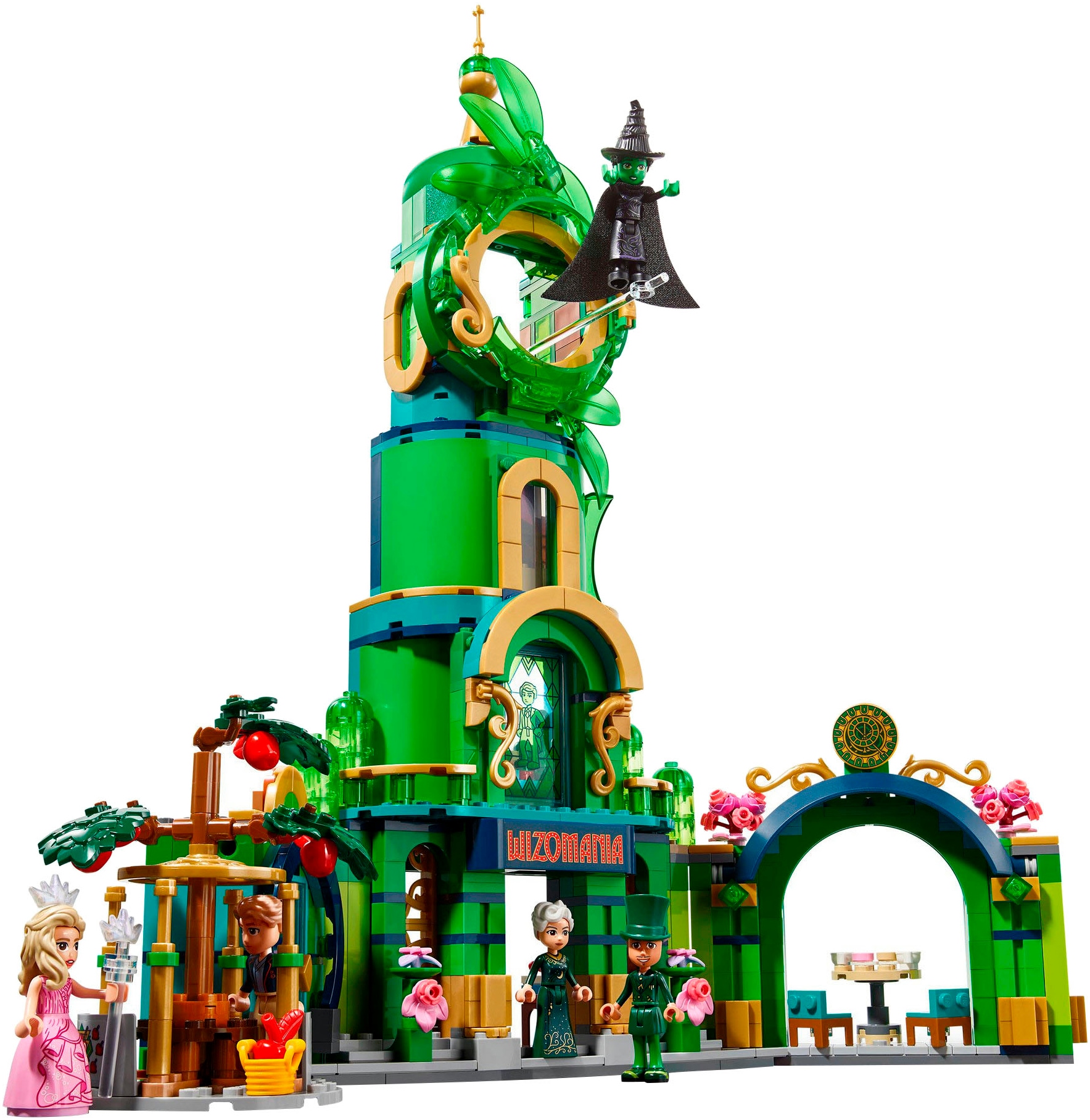 LEGO® Konstruktionsspielsteine »Willkommen in Emerald City (75684), LEGO Wicked«, (945 St.), Made in Europe