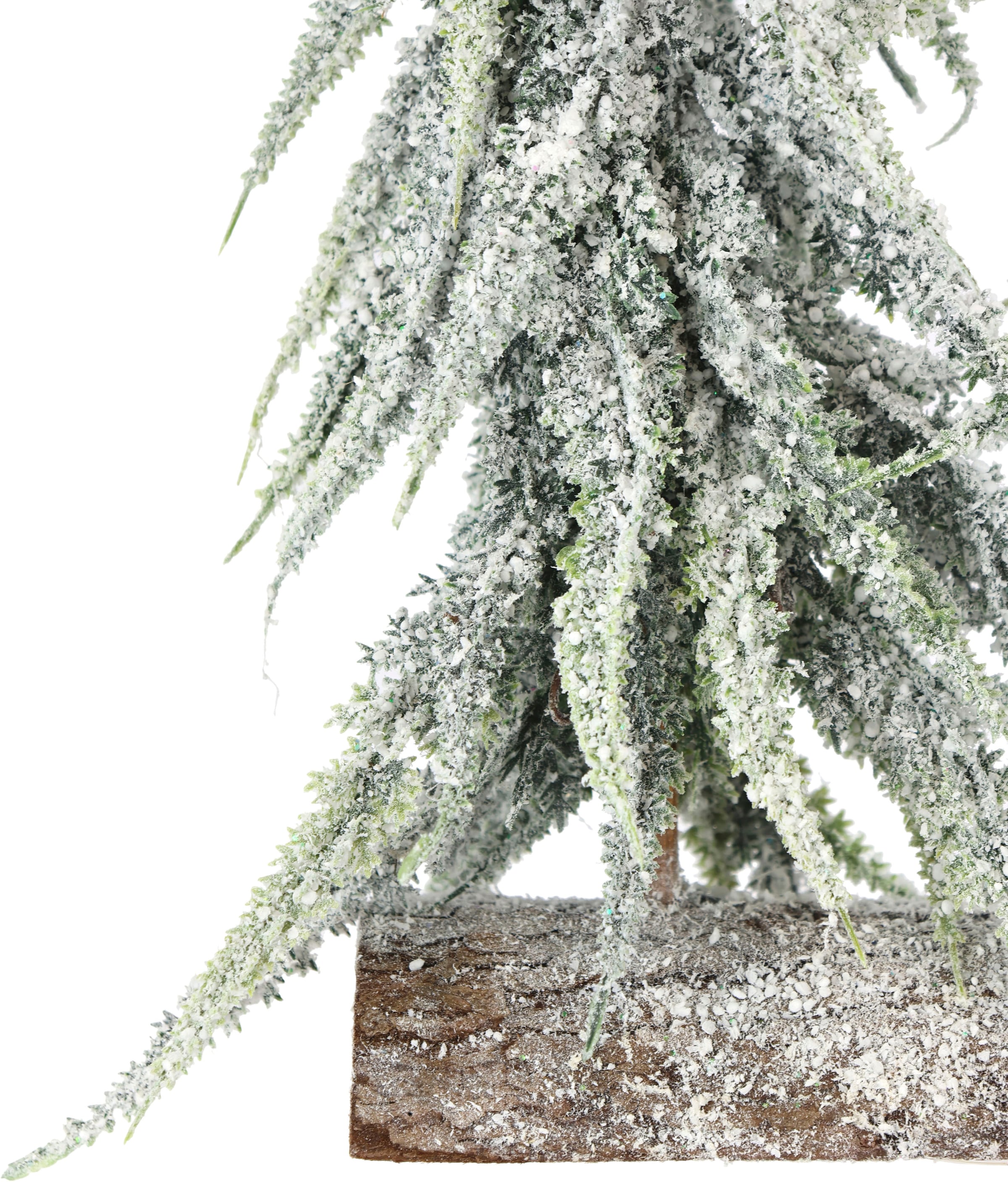 I.GE.A. Dekobaum »Weihnachtsdeko, Weihnachtsbaum«, Tannenbaum auf Rinde 34  cm auf Raten kaufen