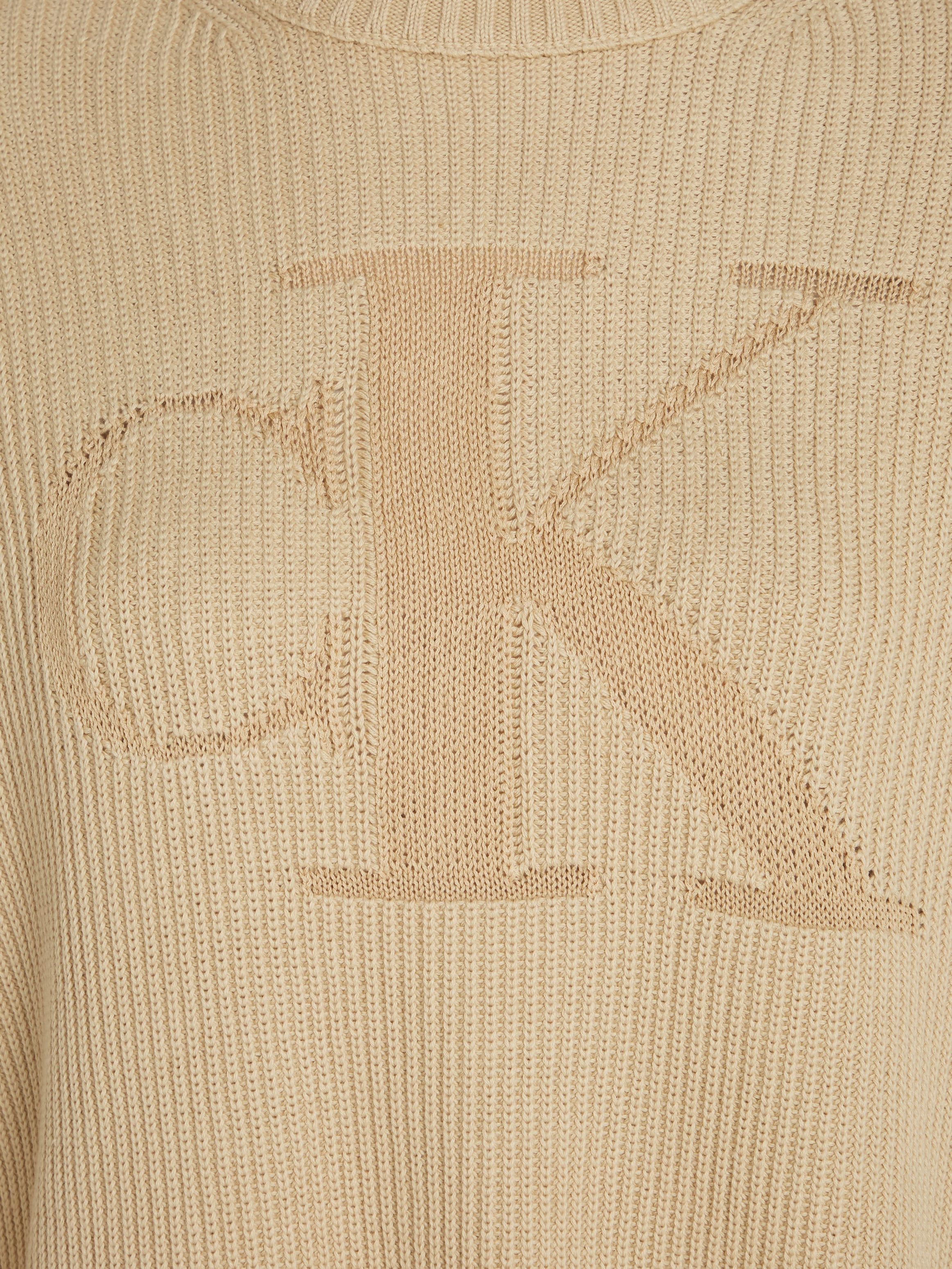 Calvin Klein Jeans Stehkragenpullover »LOGO INTARSIA REGULAR SWEATER«, mit Logostickerei
