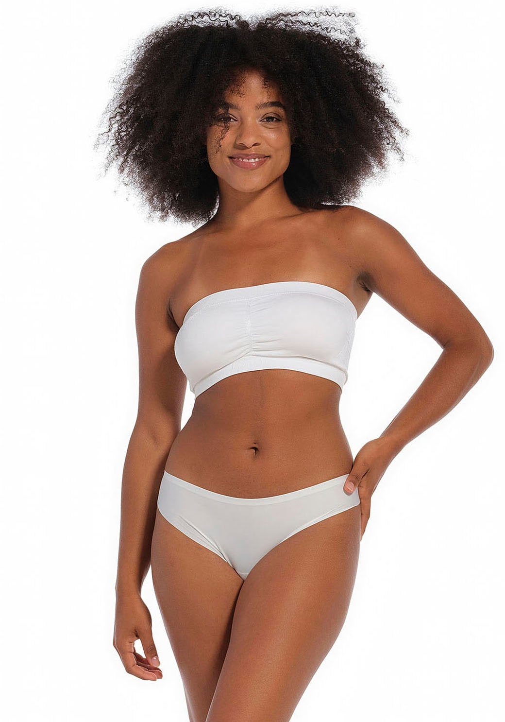 MAGIC Bodyfashion Bandeau-BH »Comfort Bandeau«, mit herausnehmbaren Pads