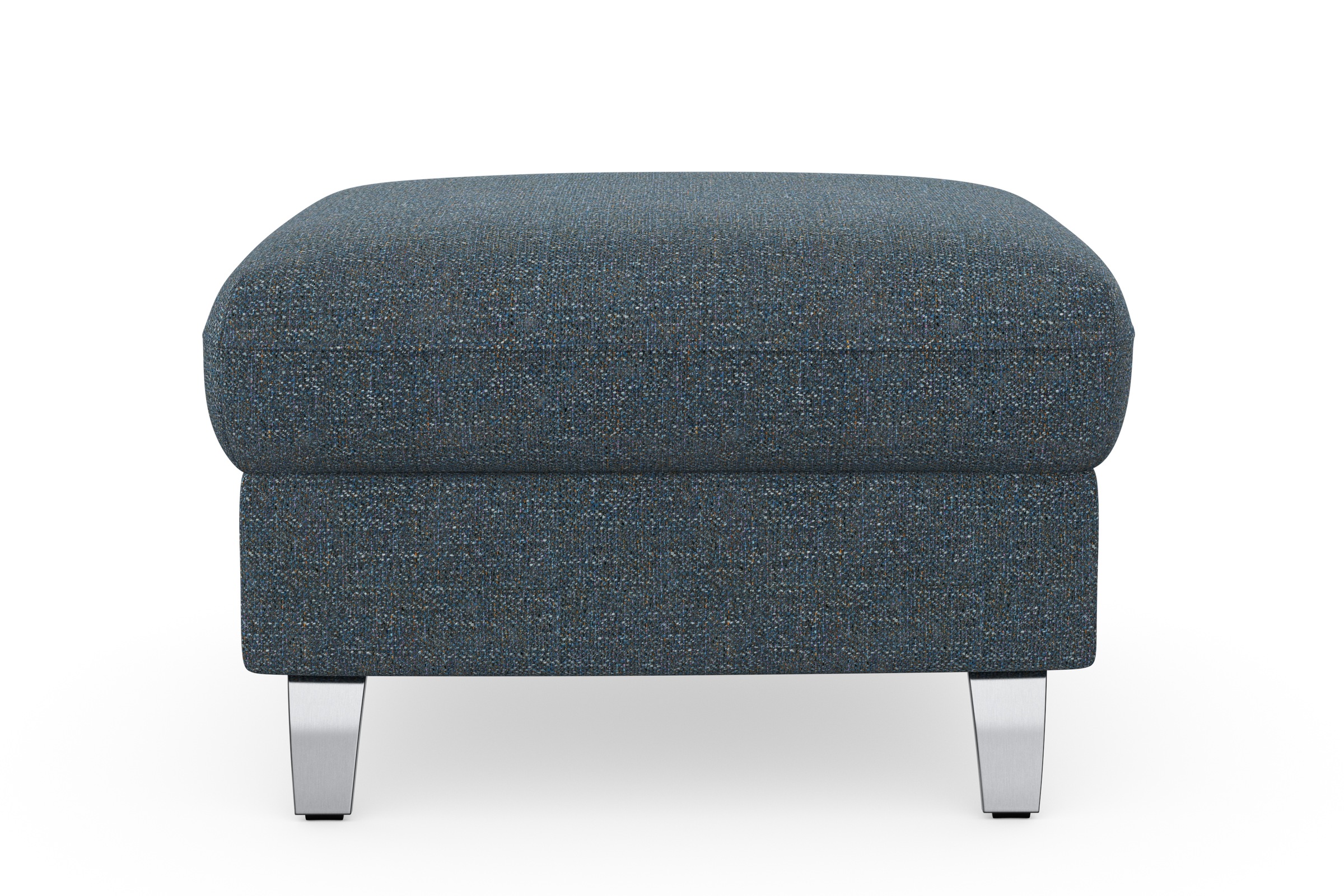 sit&more Stauraumhocker »Grenoble«, mit Stauraum und satinierten Füßen