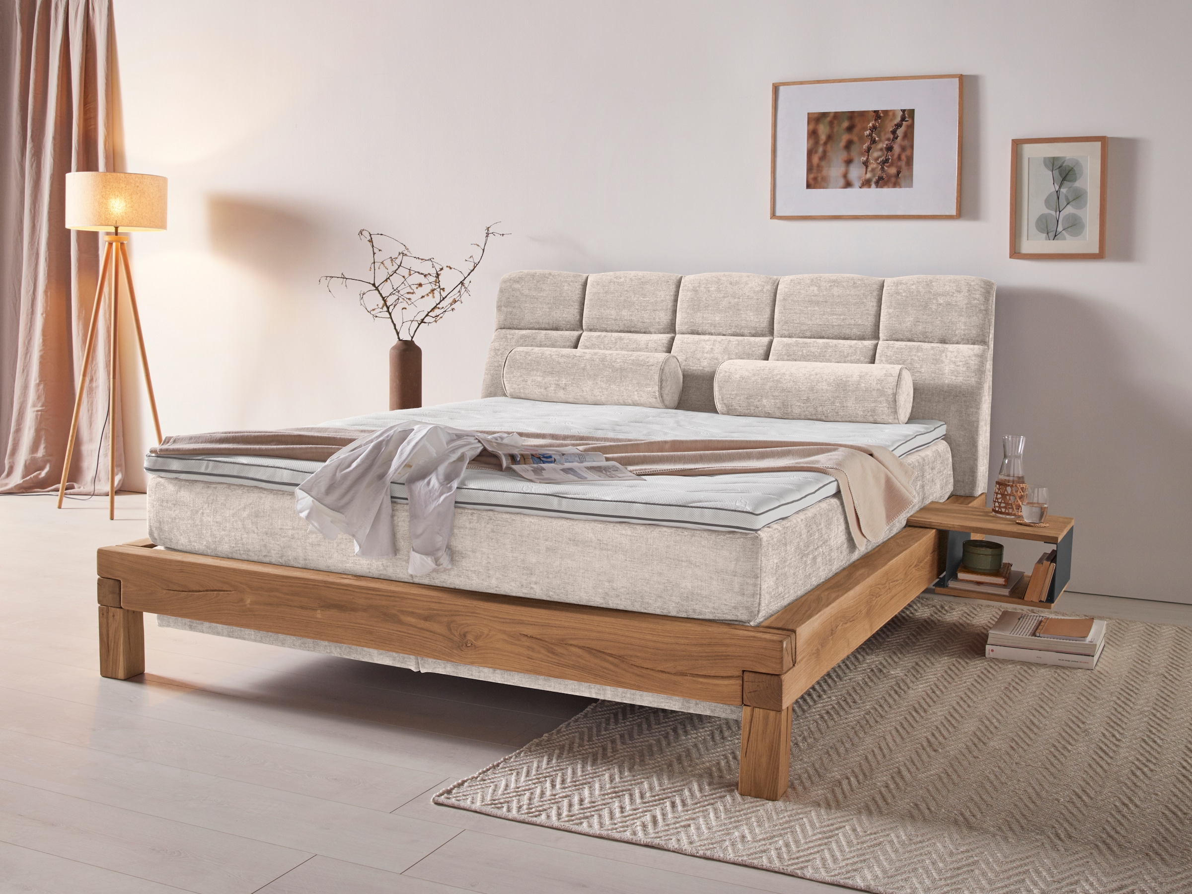 Boxspringbett »Villads«, Liegefläche: 180/200 cm, Inside-Boxspring-Unterbau, recycelte...