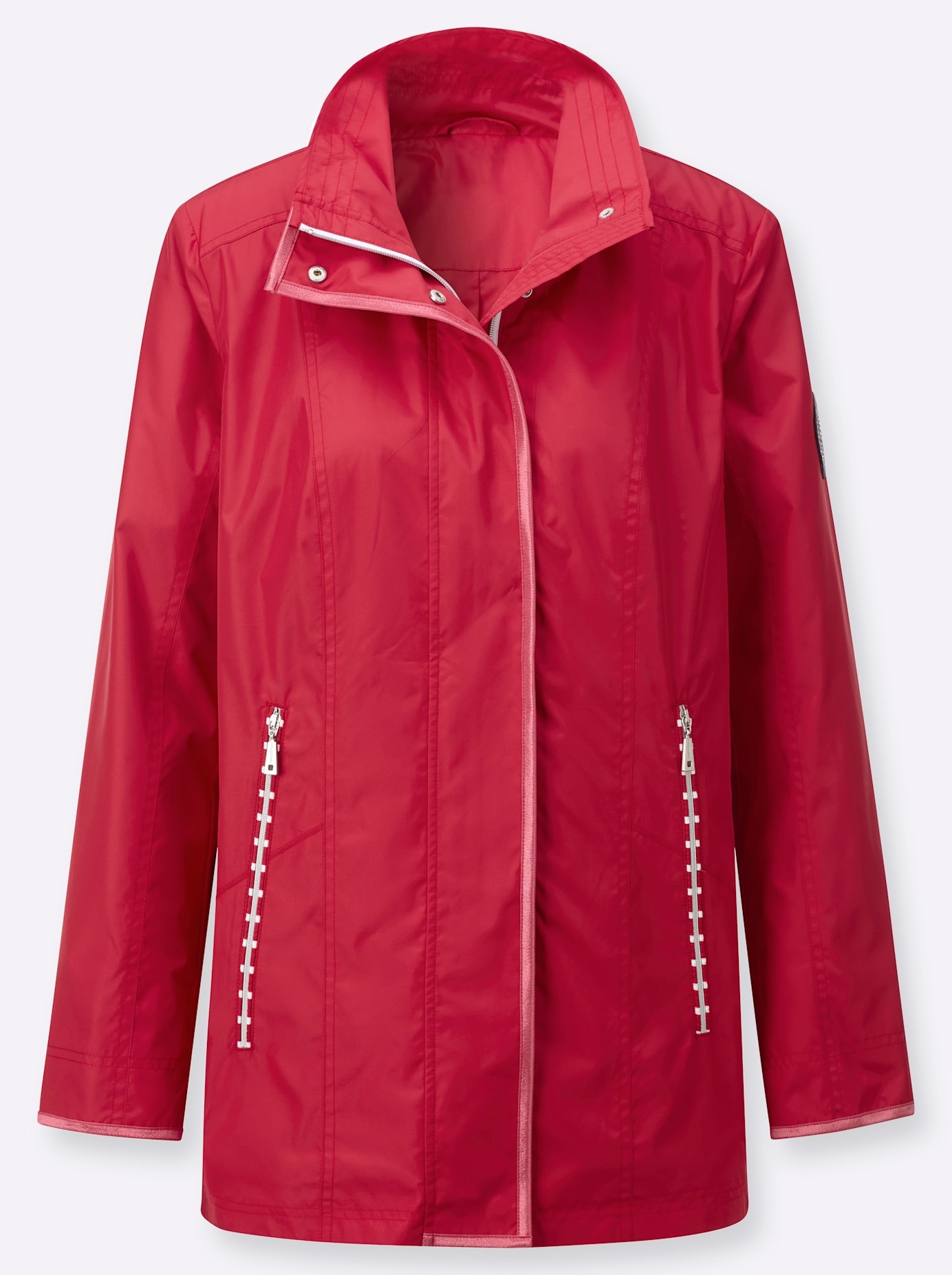 Casual Looks Langjacke ohne Kapuze