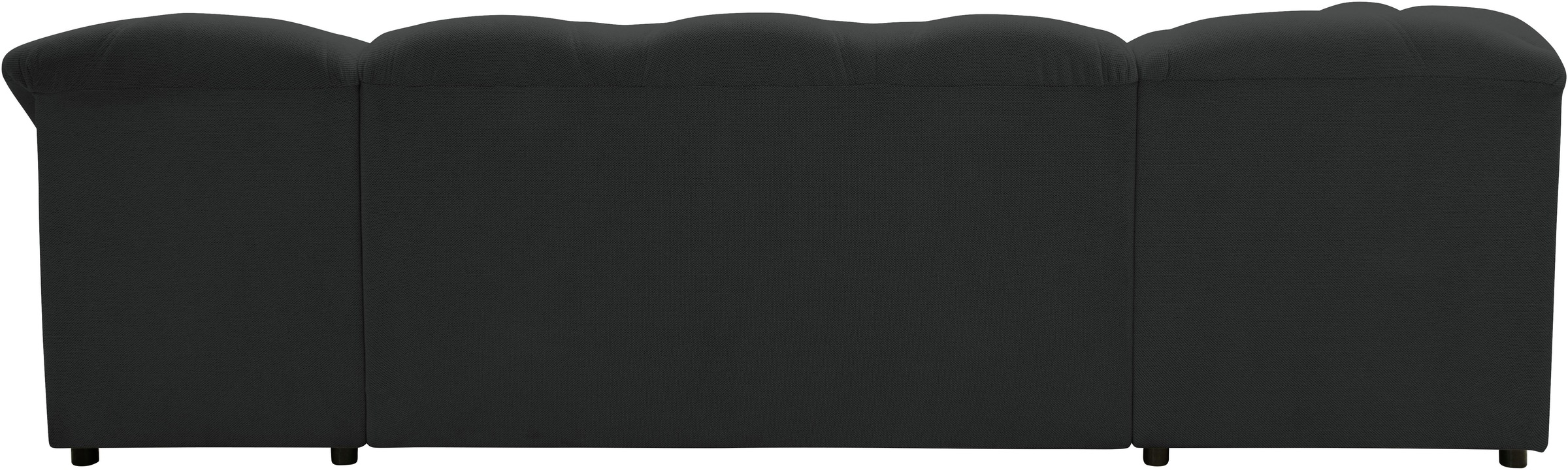DOMO collection Wohnlandschaft »Flores auch in Leder-Bezug, B/T/H: 293/180/86 cm, U-Form«, (3 St.), wahlweise mit Bettfunktion, wahlweise mit Federkern