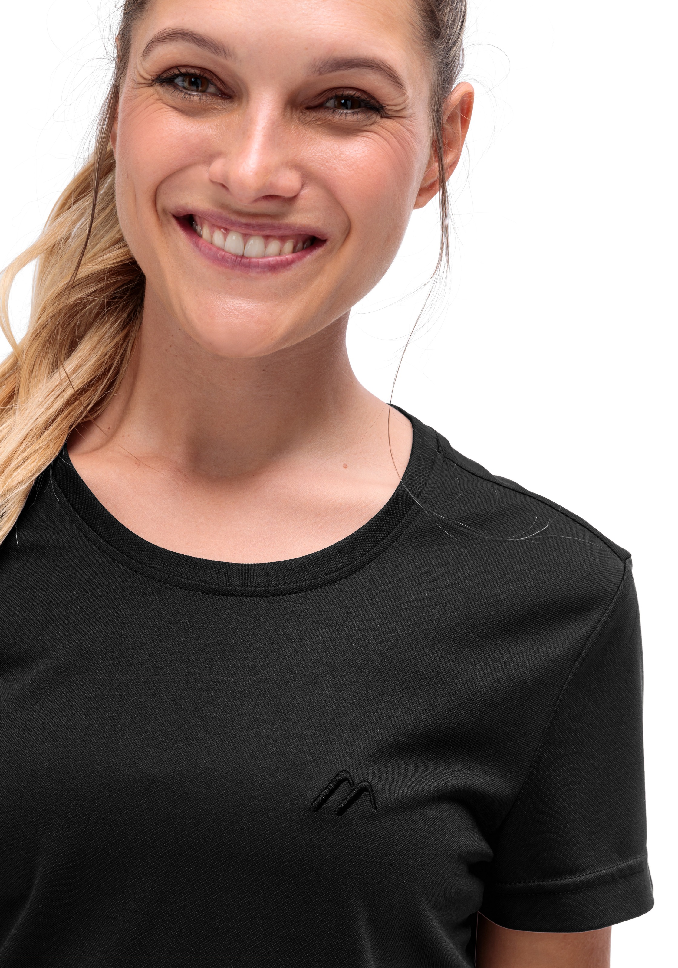 Maier Sports T-Shirt »Da-Shirt 1/2 Arm Waltraud H/S« für sportliche Aktivitäten geeignet, mit 1/2-Arm